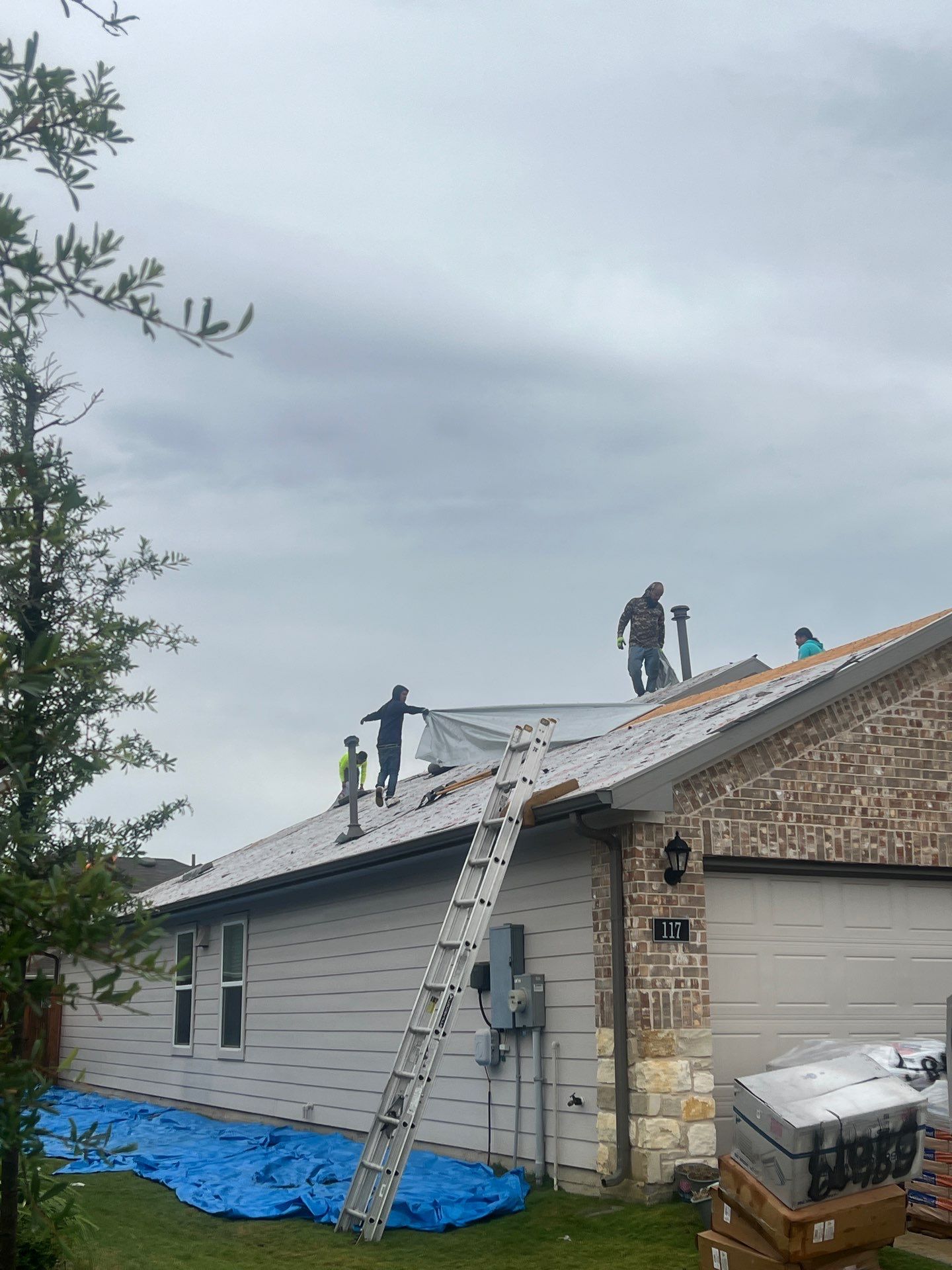 Project in San Marcos by Rhino Roofing and General Contracting, LLC