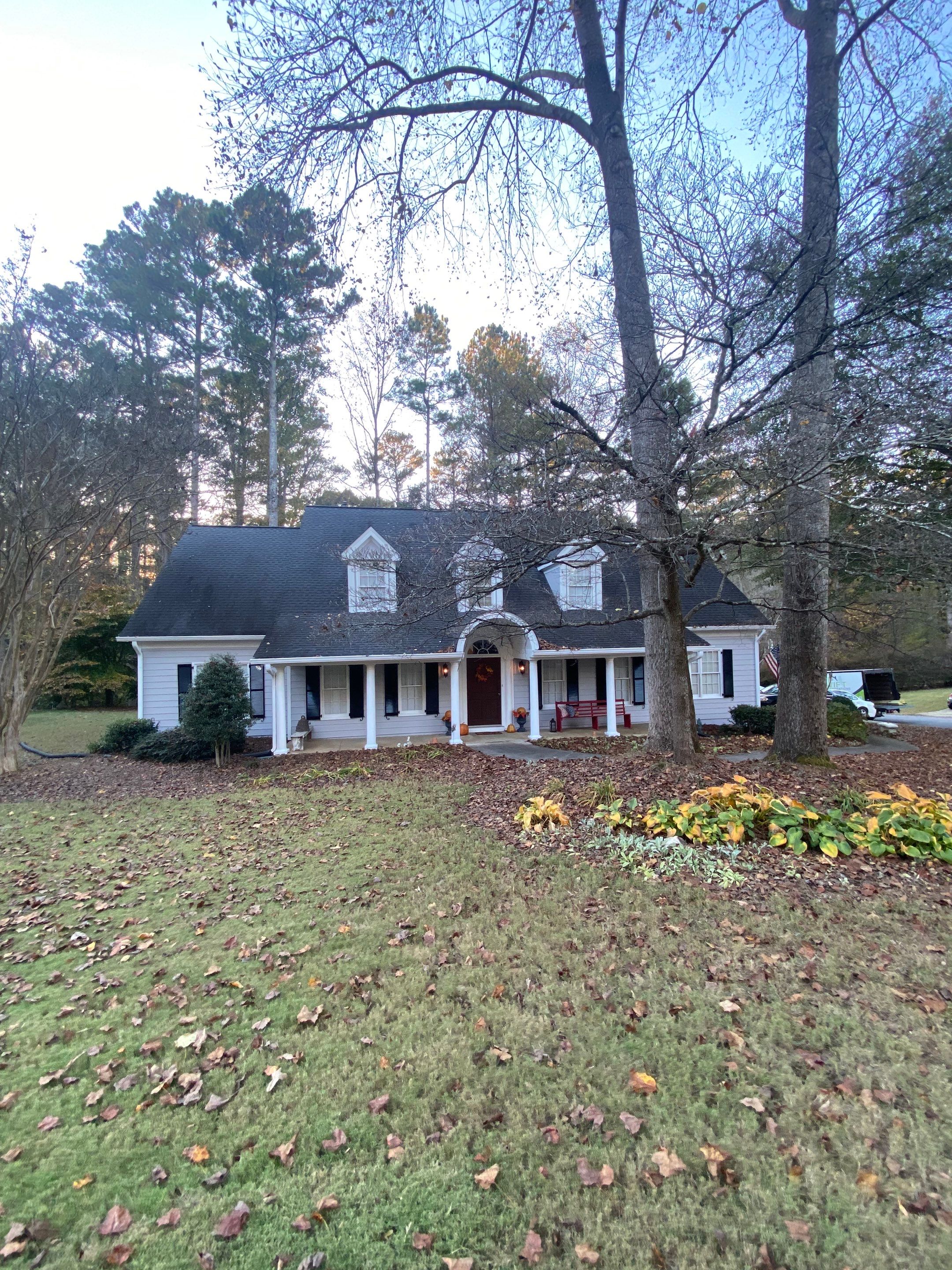 Full Exterior Home and Detached Garage Painting in Kennesaw by Swift Home Renovations