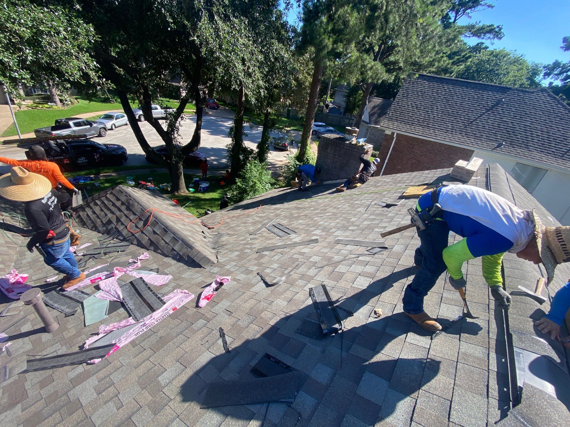 Residential Roofing Repair using Owen's Corning Duration (Lifetime) Shingles by Roof Repair Company