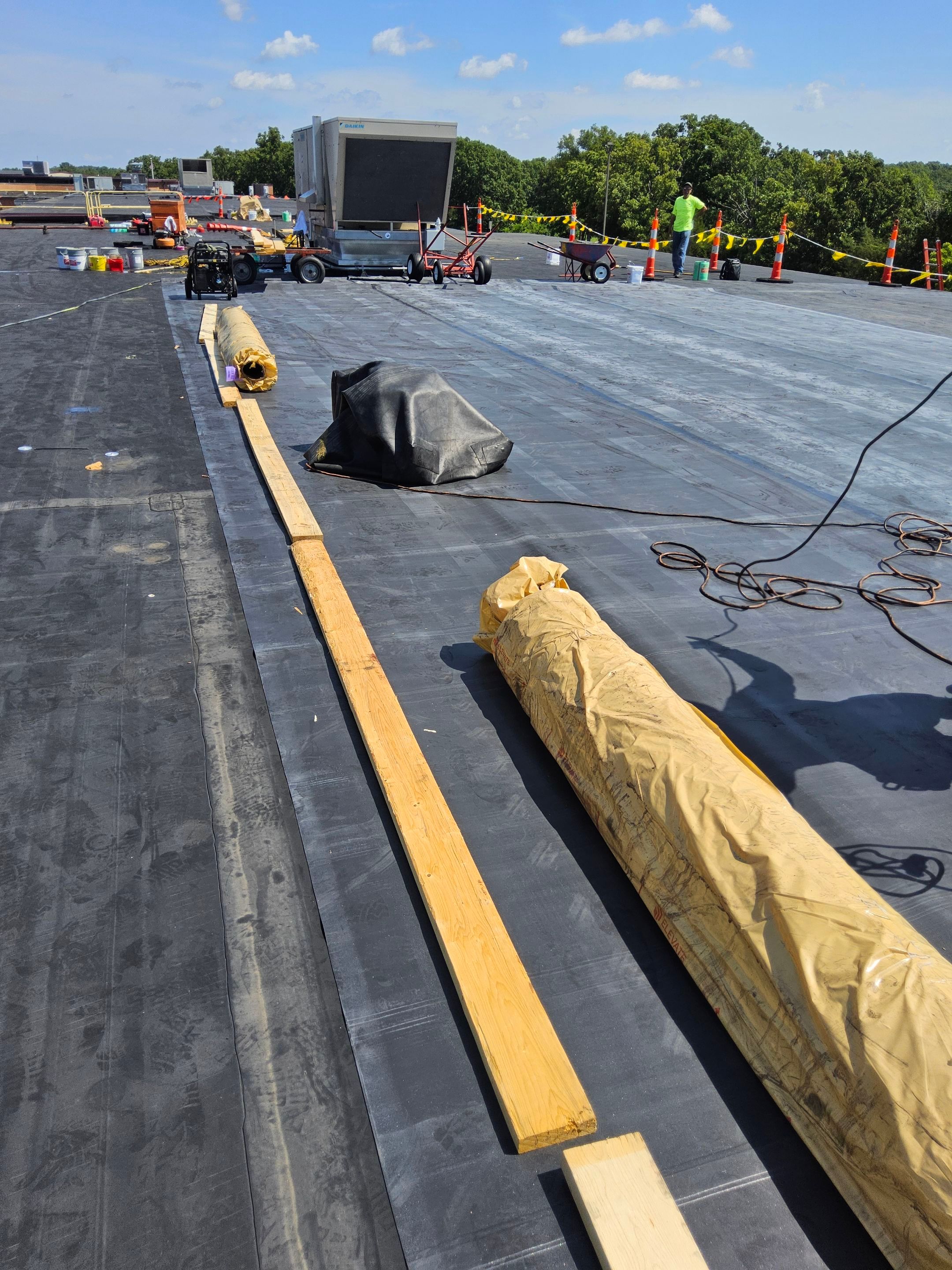 Project in De Soto by St. Louis Roofing Company