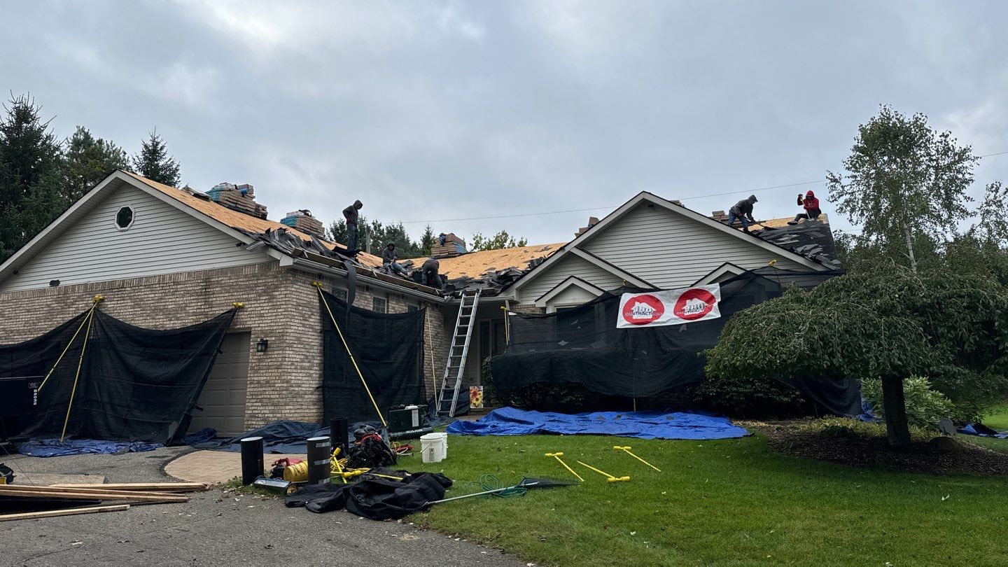 Roof Replacement using Owens Corning by 180 Contractors