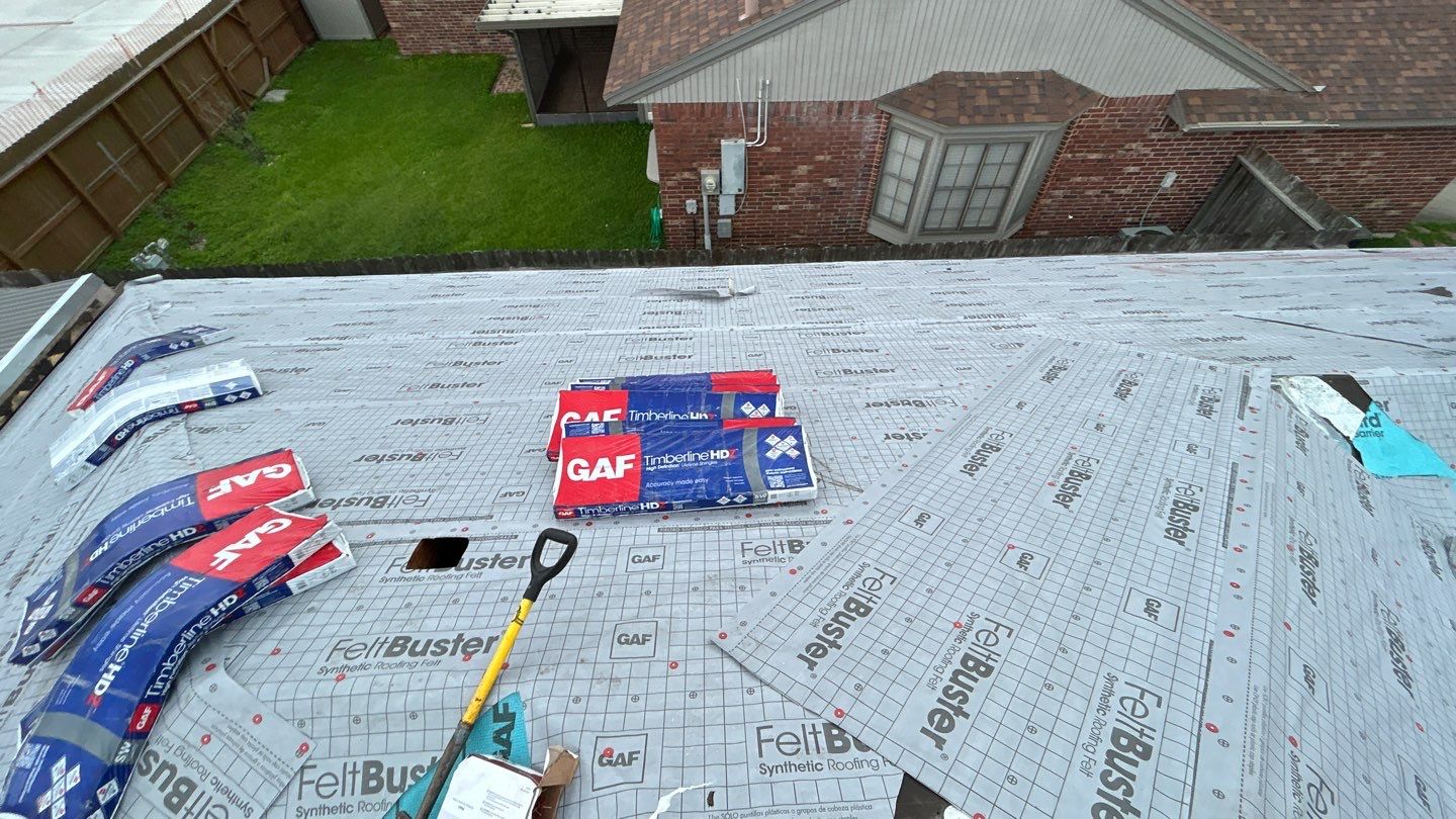 Residential Roofing Installation using GAF Timberline HDZ by Lighthouse Roofing