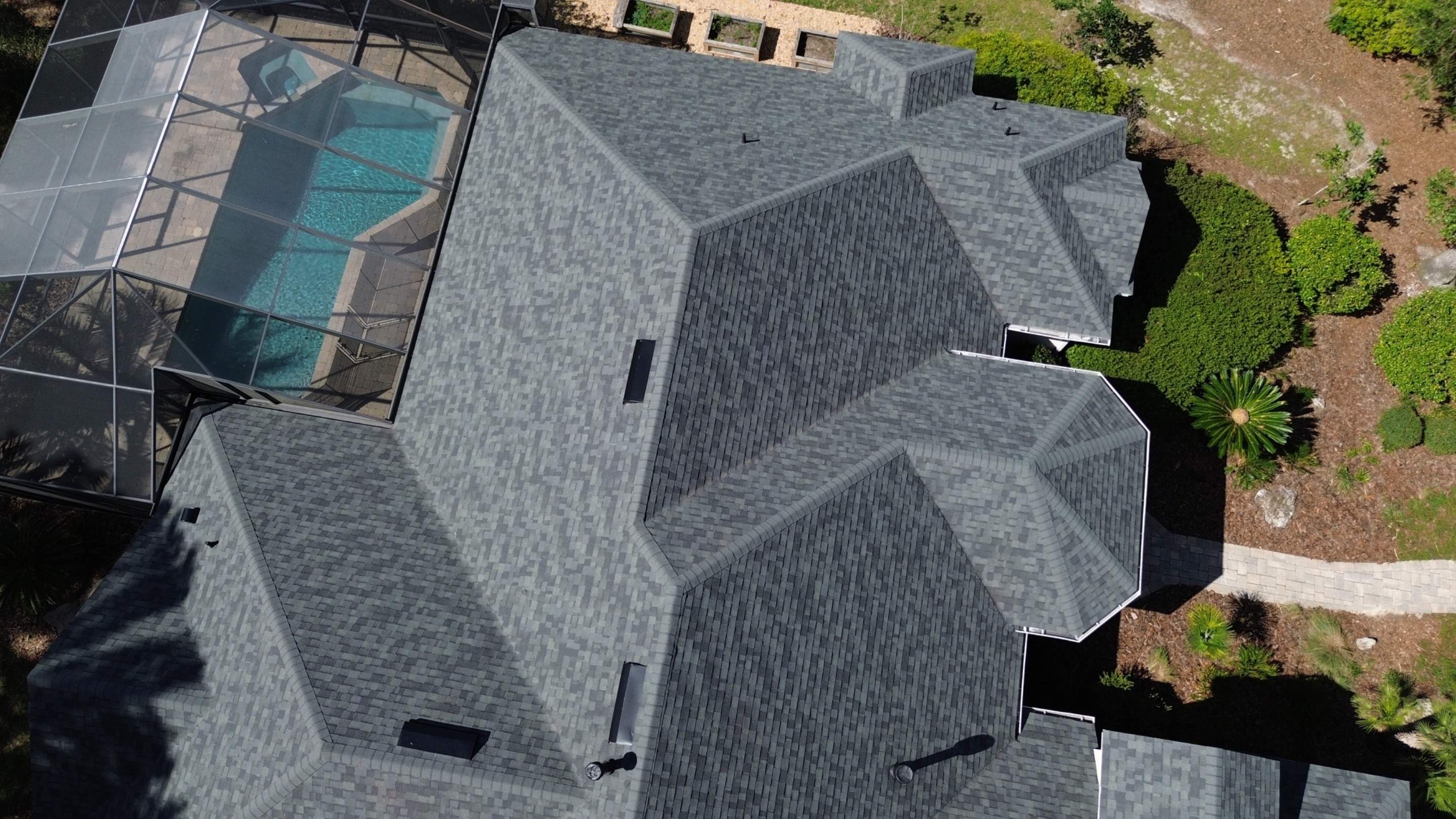 Large Gainesville Reroof Done in One Day by Brehm Roofing