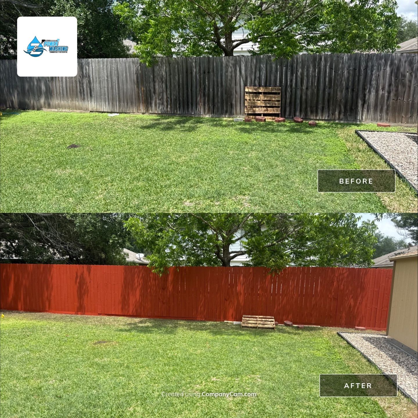 Night and day difference! by Zeal Power Washing