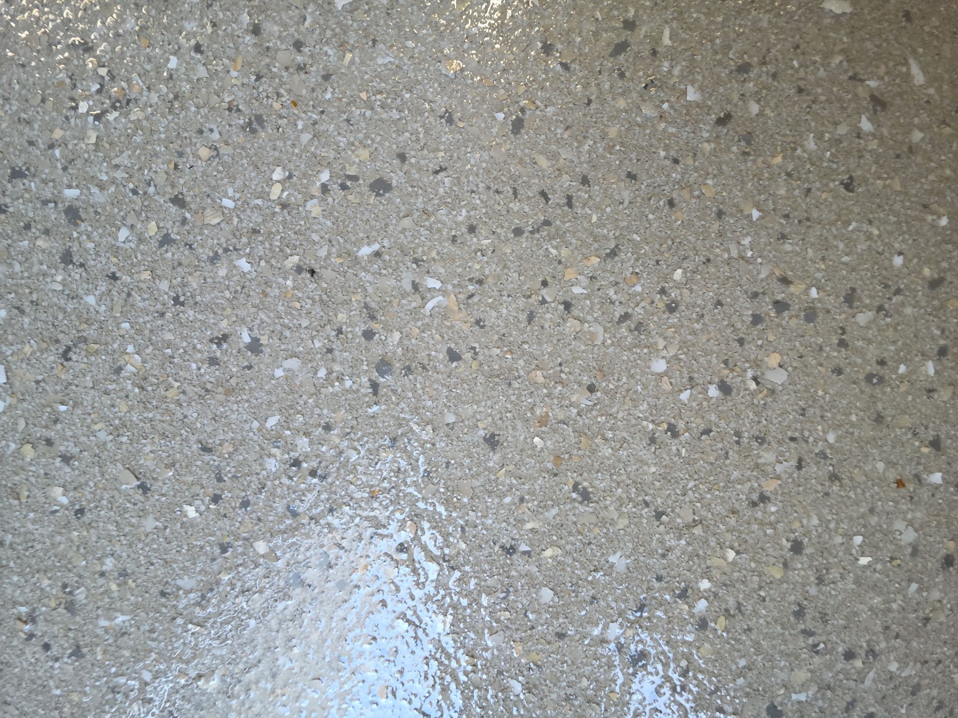 Santa Fe Hybrid Concrete Floor Coating for Bonners Ferry Barn by Croc Coatings, LLC