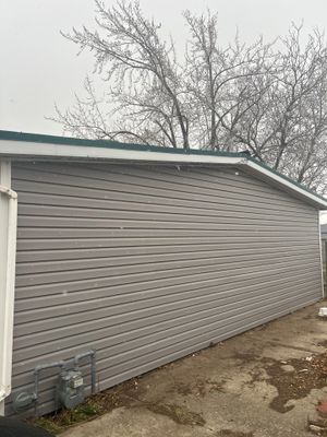 Orem | Elegant Aluminum-to-Vinyl Transformation | Harbor Grey & White