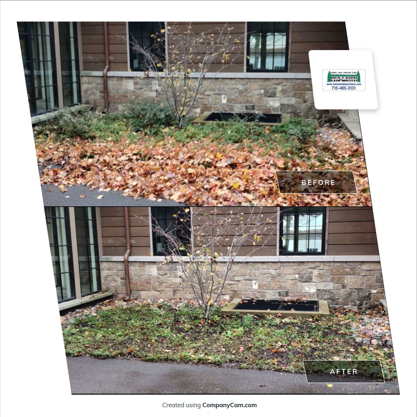 Project in St Croix Falls by Balsam Lake Pro Lawn