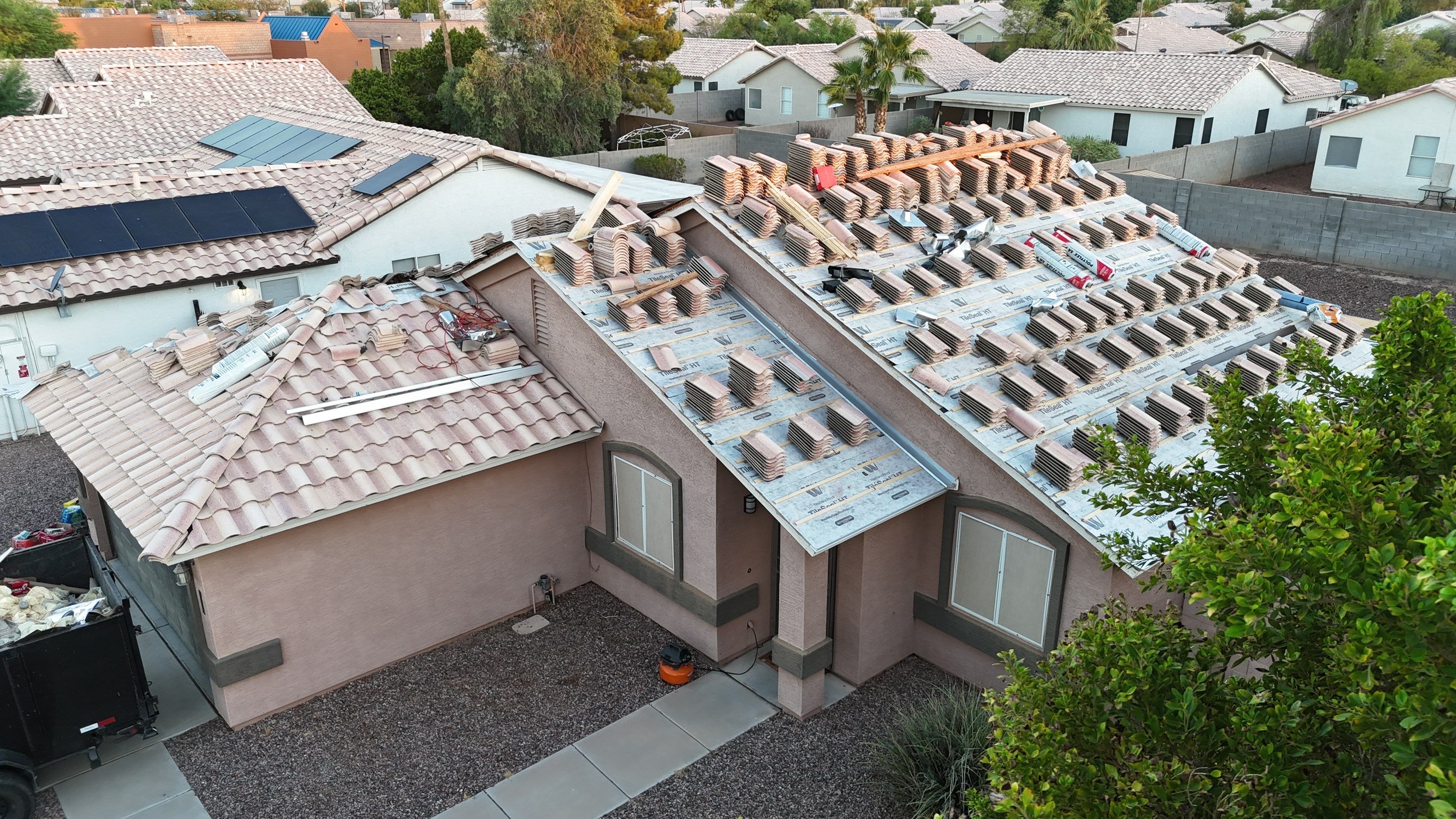 Project in Goodyear, AZ by Saint Roofing