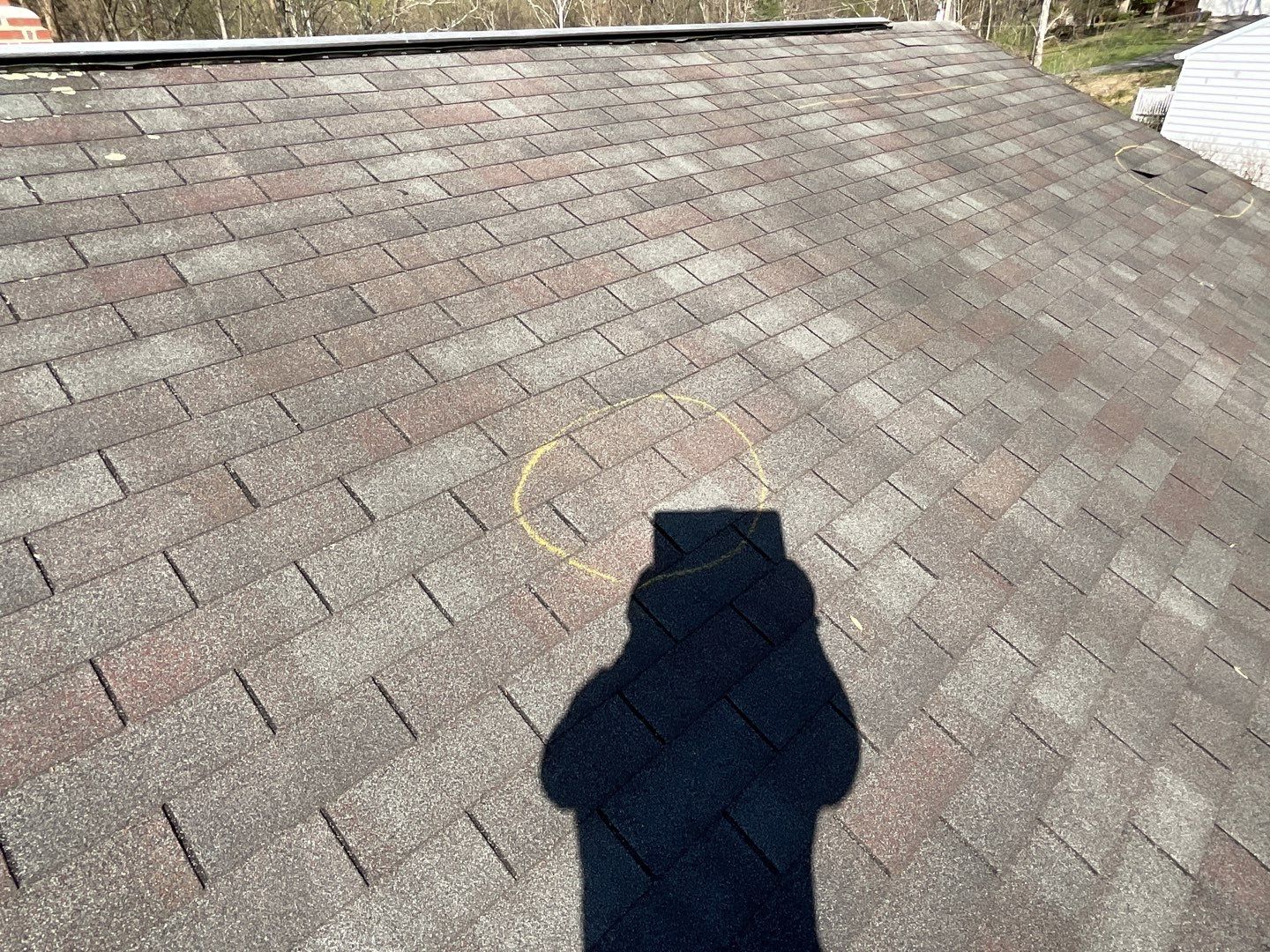 Residential Roofing Installation using Landmark Shingles Color Weatherwood by Alpha Design Services