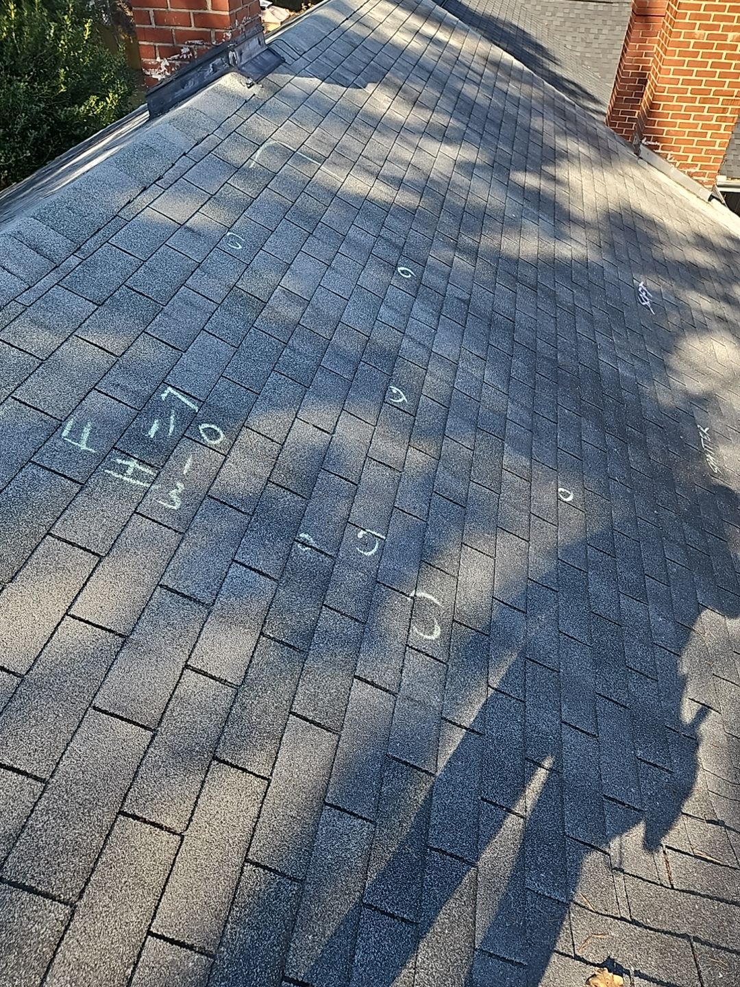 Roof replacement by hail damage by Just Brilliant Restoration JBR