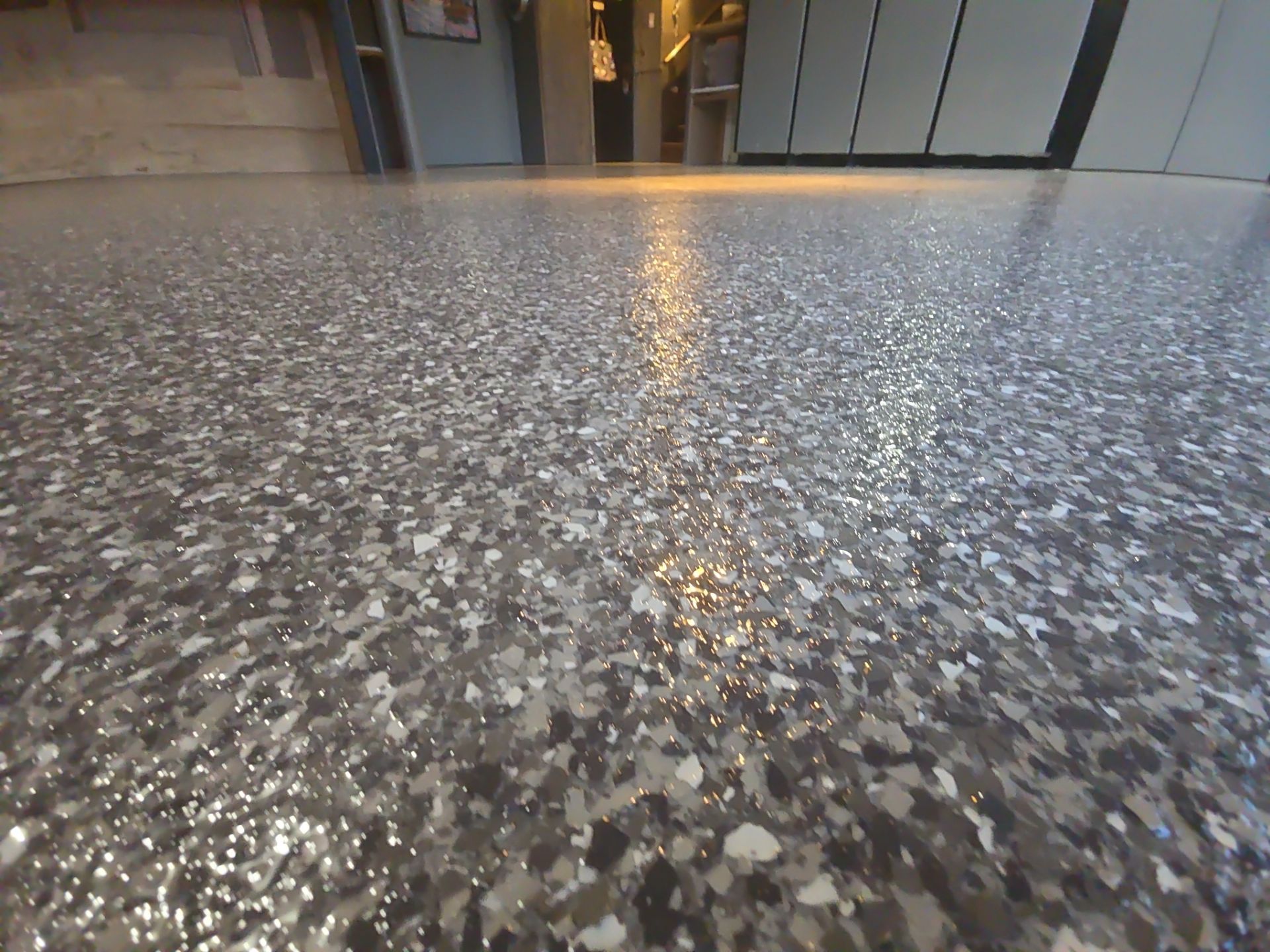 Silver Creek Polyurea Garage Floor Coating Project in Yakima by Croc Coatings, LLC
