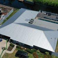 24ga 1.5" Mechanical Seam Mill Finish by Total Roofing System The Metal Roof Experts