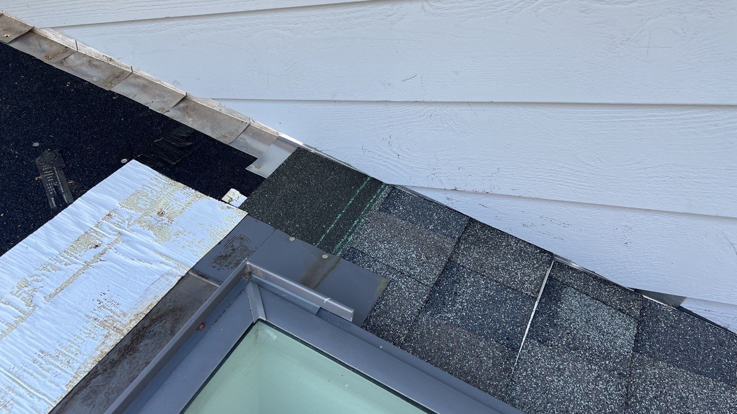 Step flashing repair. by Pro Home Services Inc