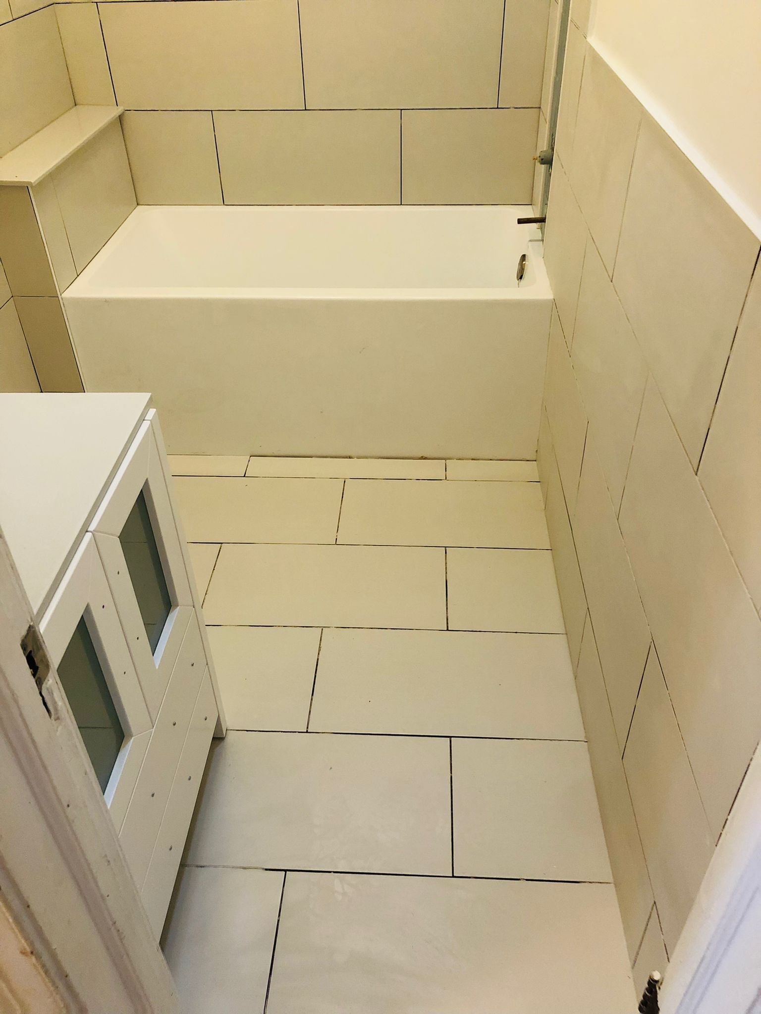 Bathroom Remodel using Tile by Home Concepts Construction