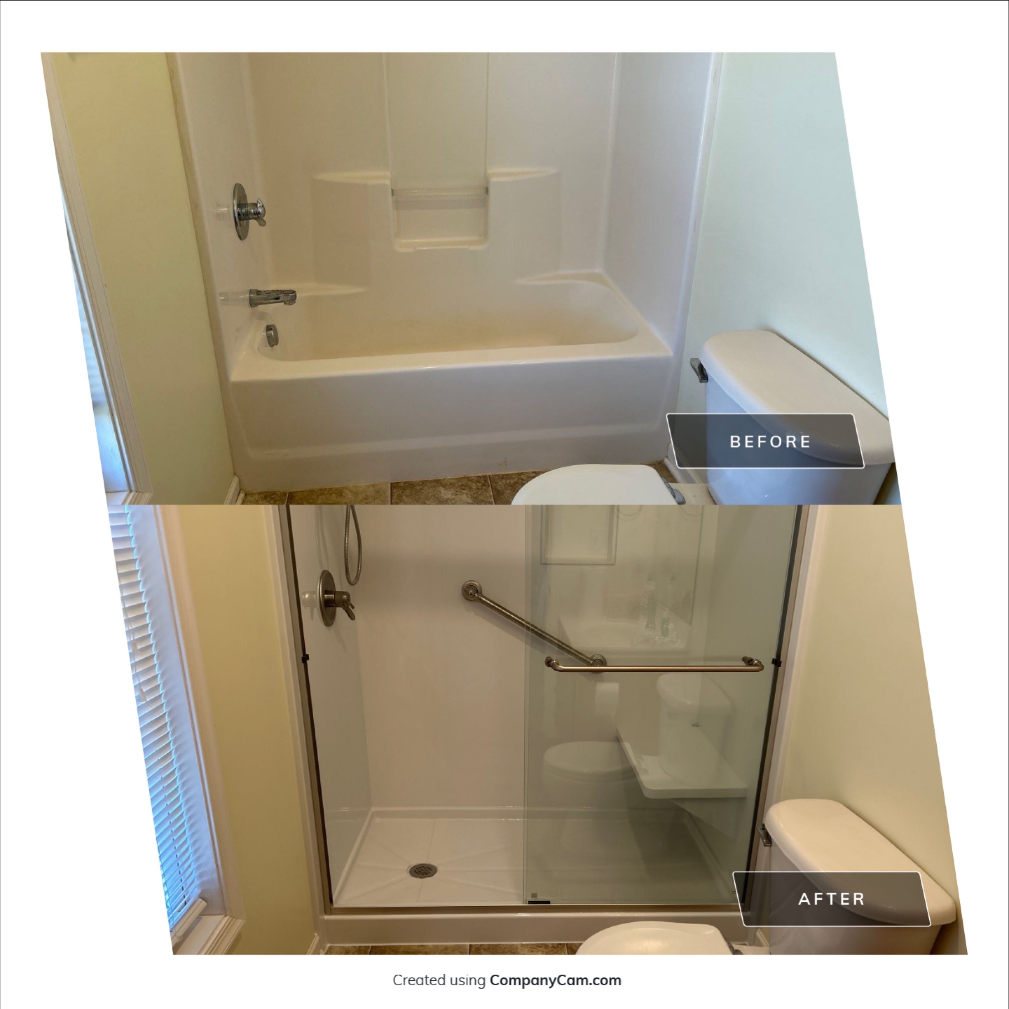 Tub to Shower by BathPlanet SW Virginia