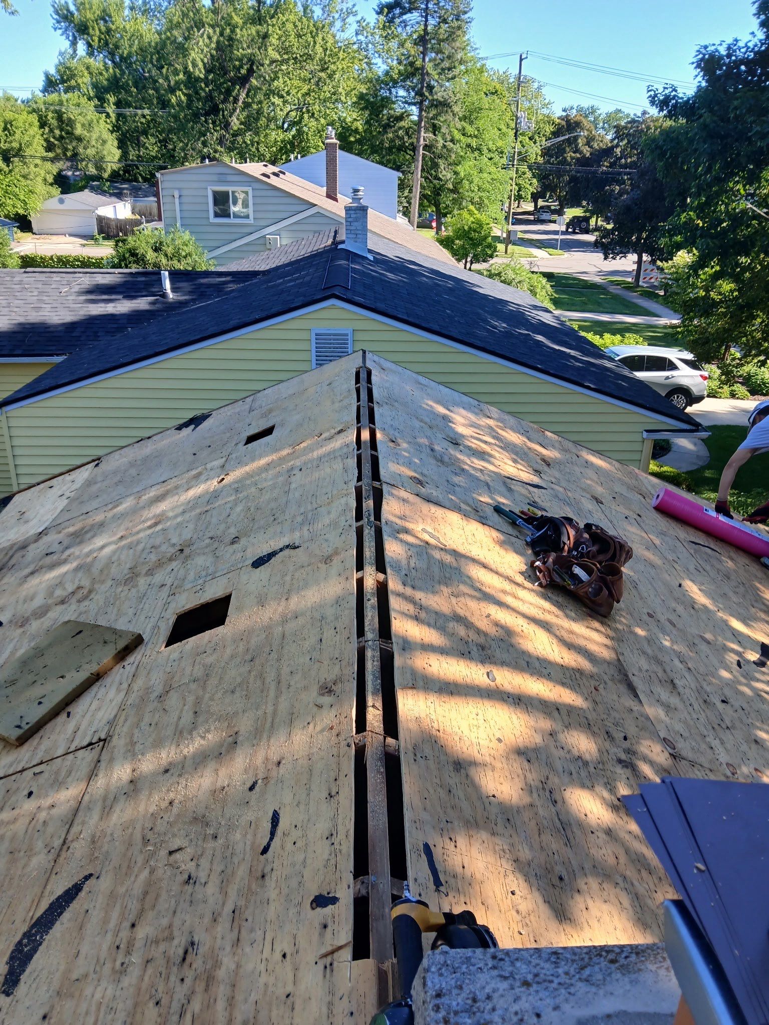 Roof Replacement using Owens Corning Tru Definitions by 180 Contractors