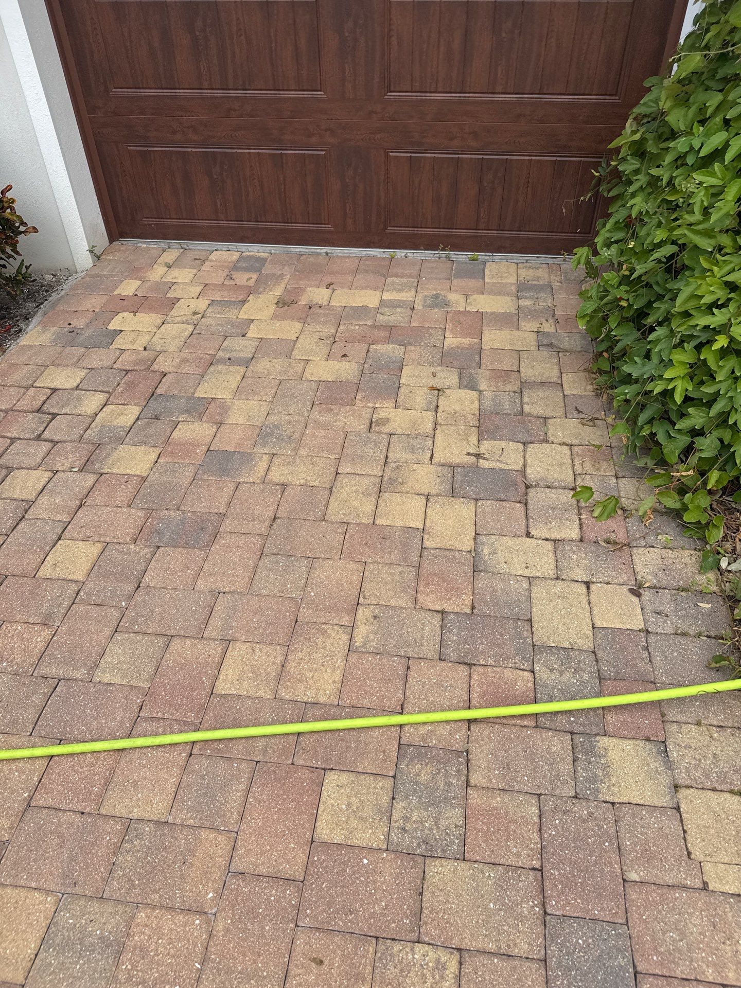 Paver Driveway Cleaning in Winding River Community, Bradenton, FL by Sunshine AquaWash