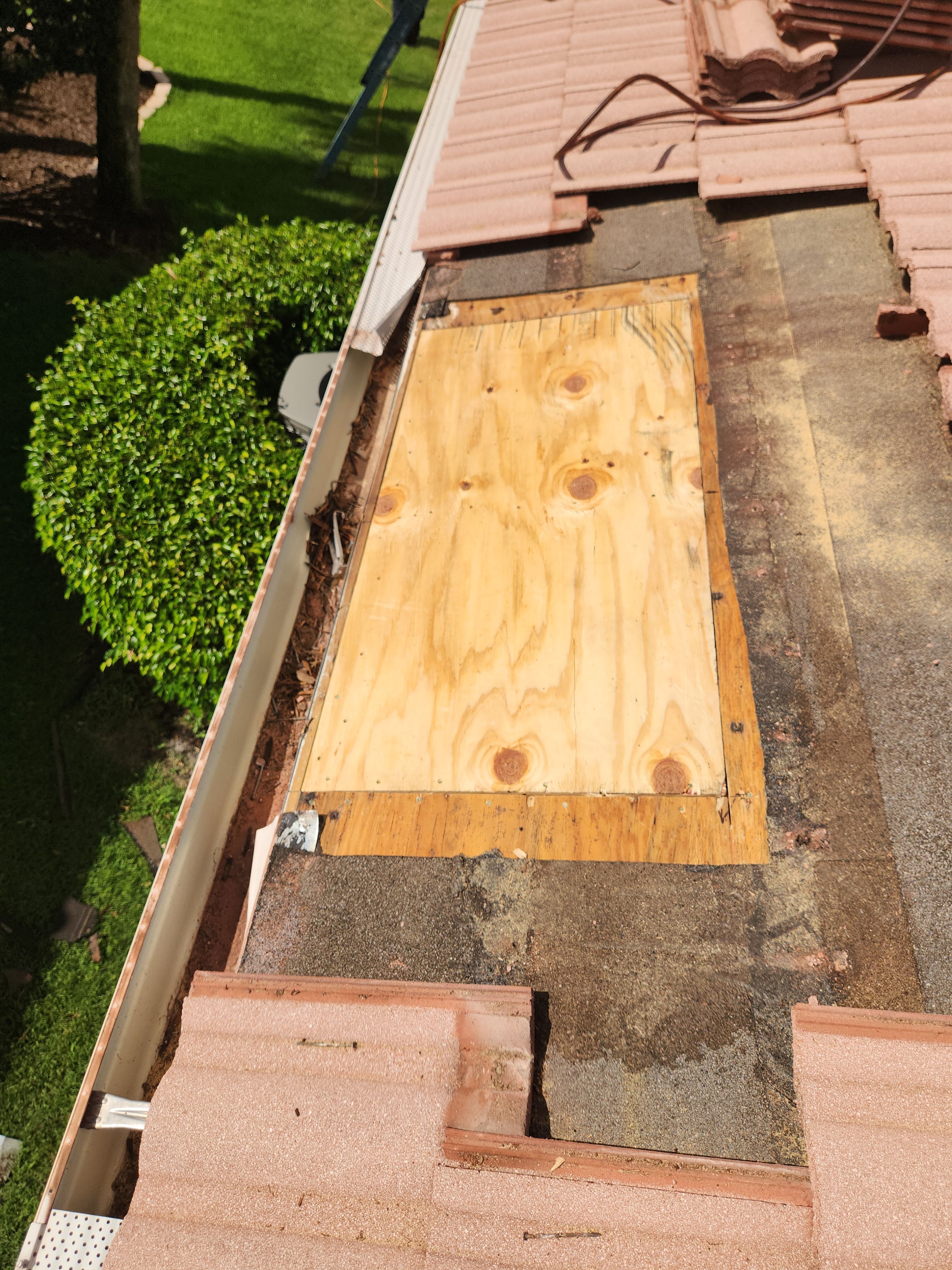 Concrete Tile Roof Repair and Sheathing Replacement in Boynton Beach by Aastro Roofing