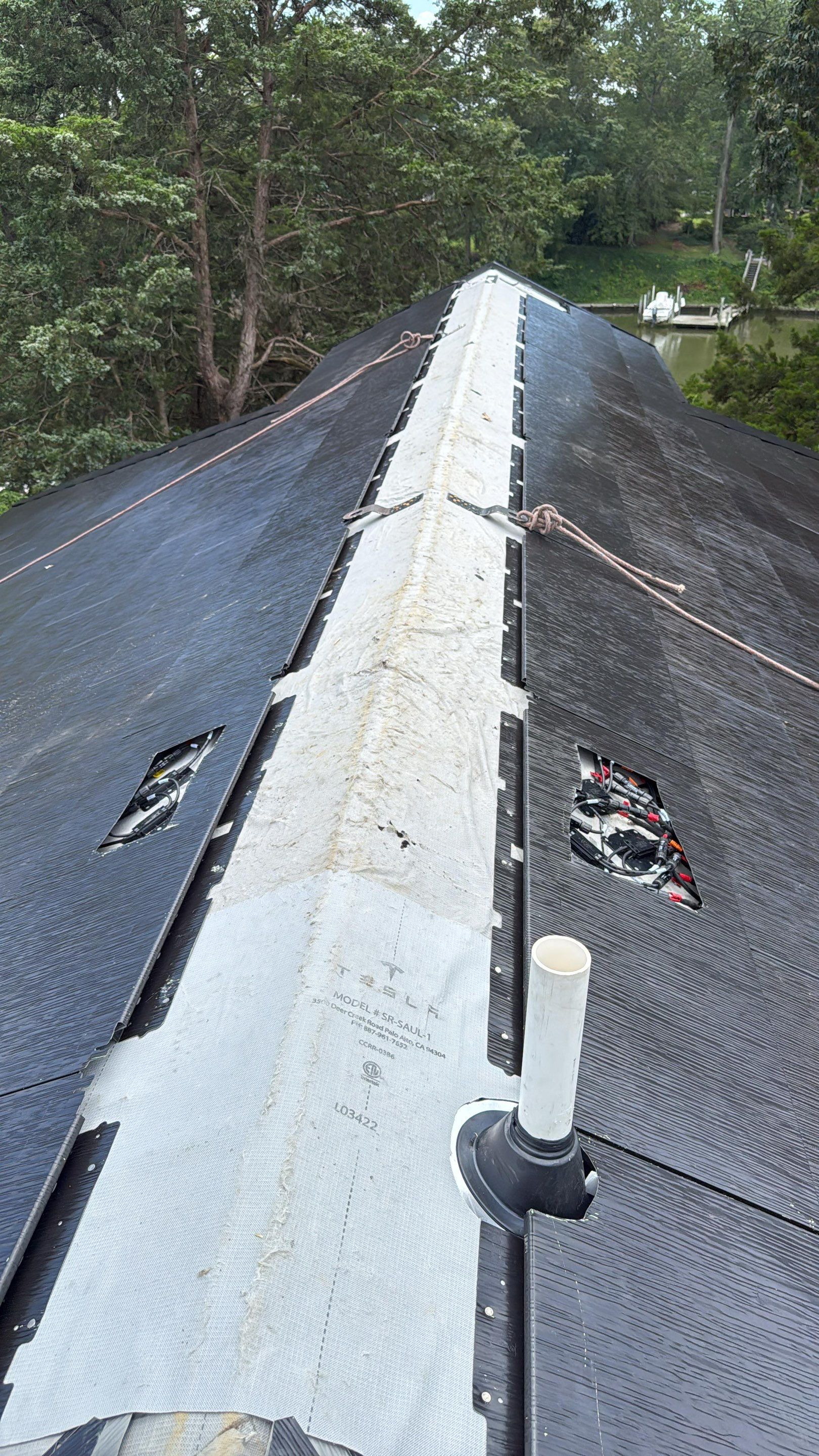 Tesla Solar Roof & Powerwall in Annapolis MD by American Home Contractors