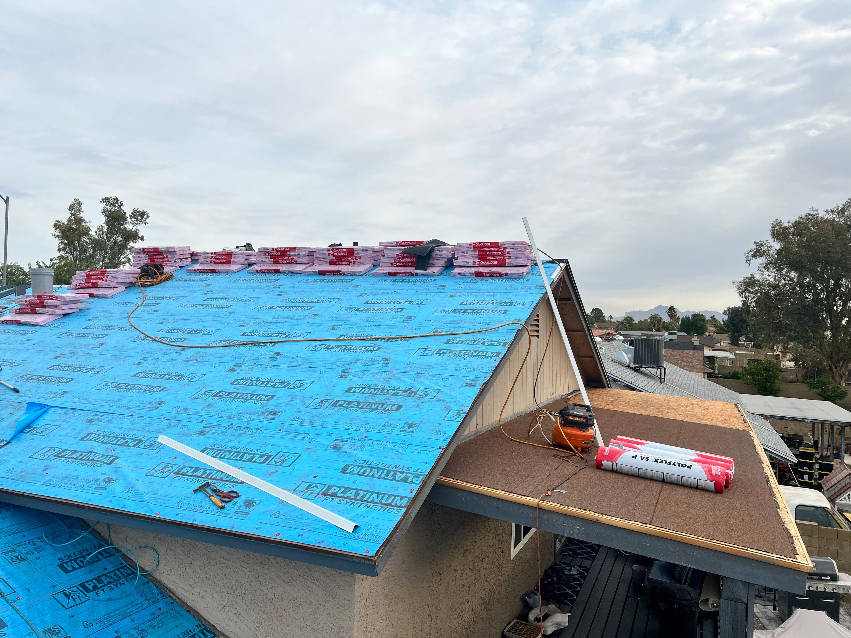 Anne's Full Re-Roof + Shed by All Storm Roofing & Construction