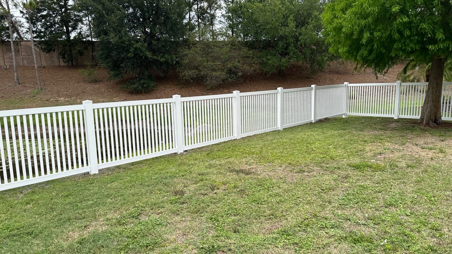 Vinyl Fence Installation using Vinyl Picket Fence by Asap fence and gates, LLC