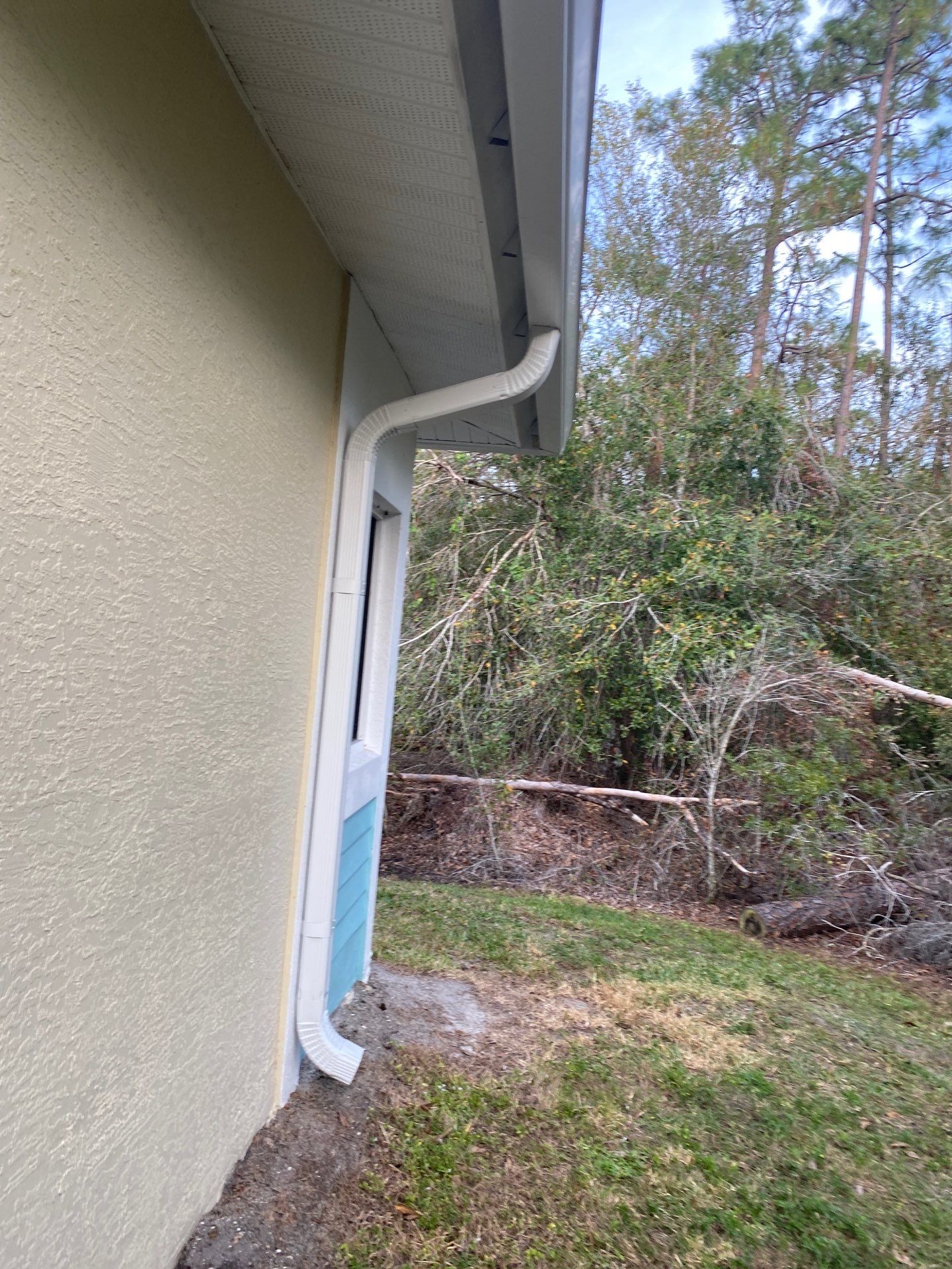 White K-Style Gutters in Fort Myers FL by Gutter Professors