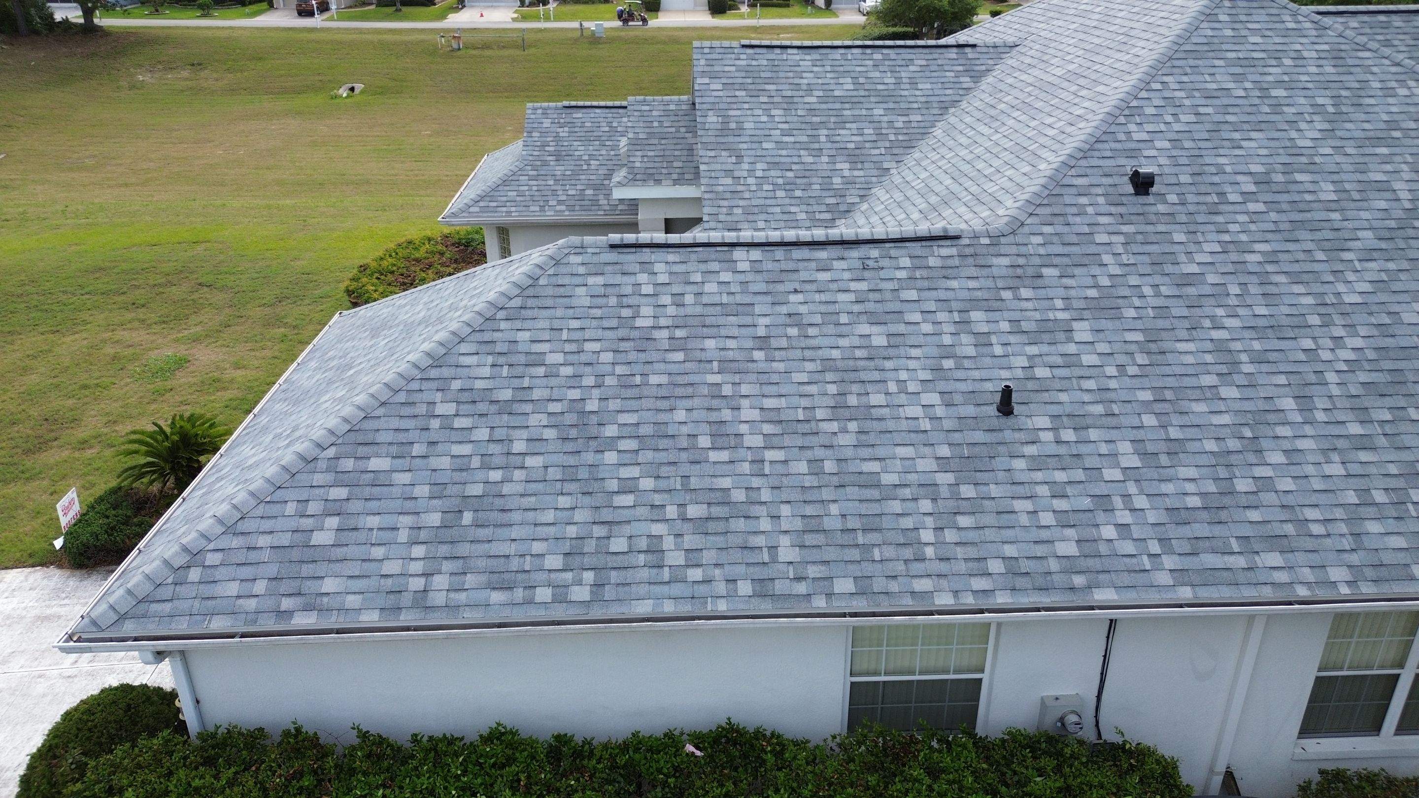 New Antique Silver Roof Replacement in Ocala, FL by Brehm Roofing