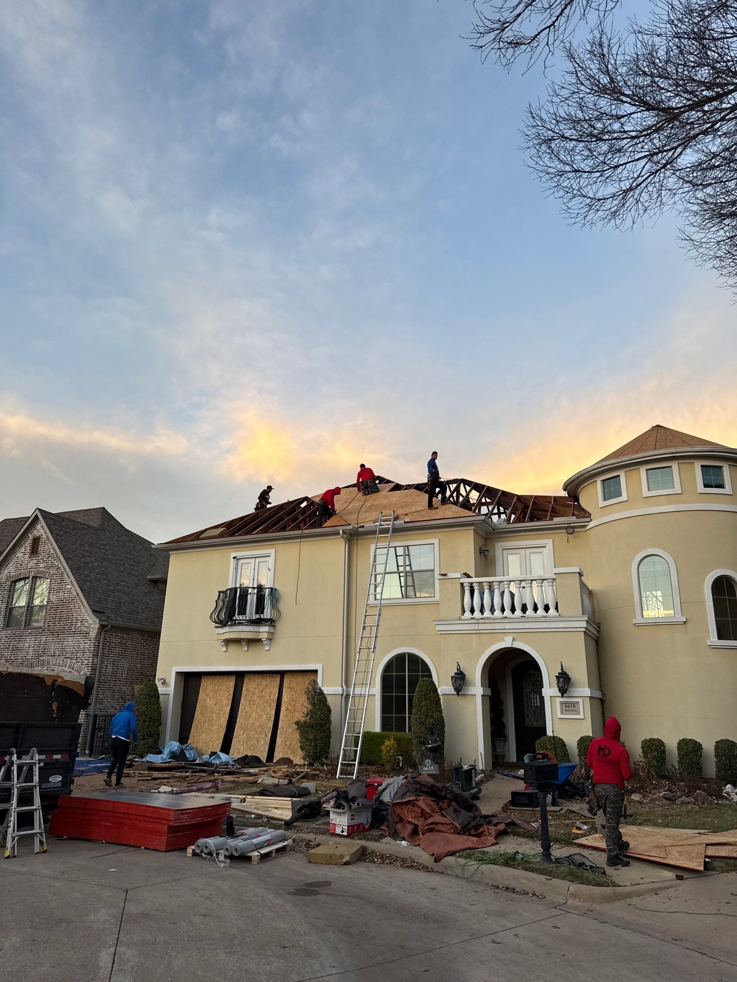 Project in Garland  by Zeus Exteriors