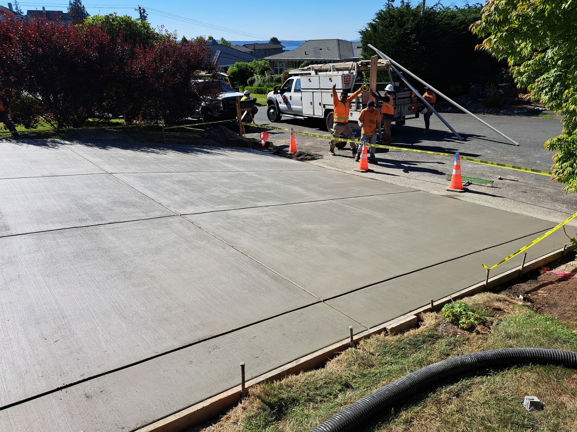 Jacob | Concrete Driveway  by Jireh Asphalt & Concrete Inc 