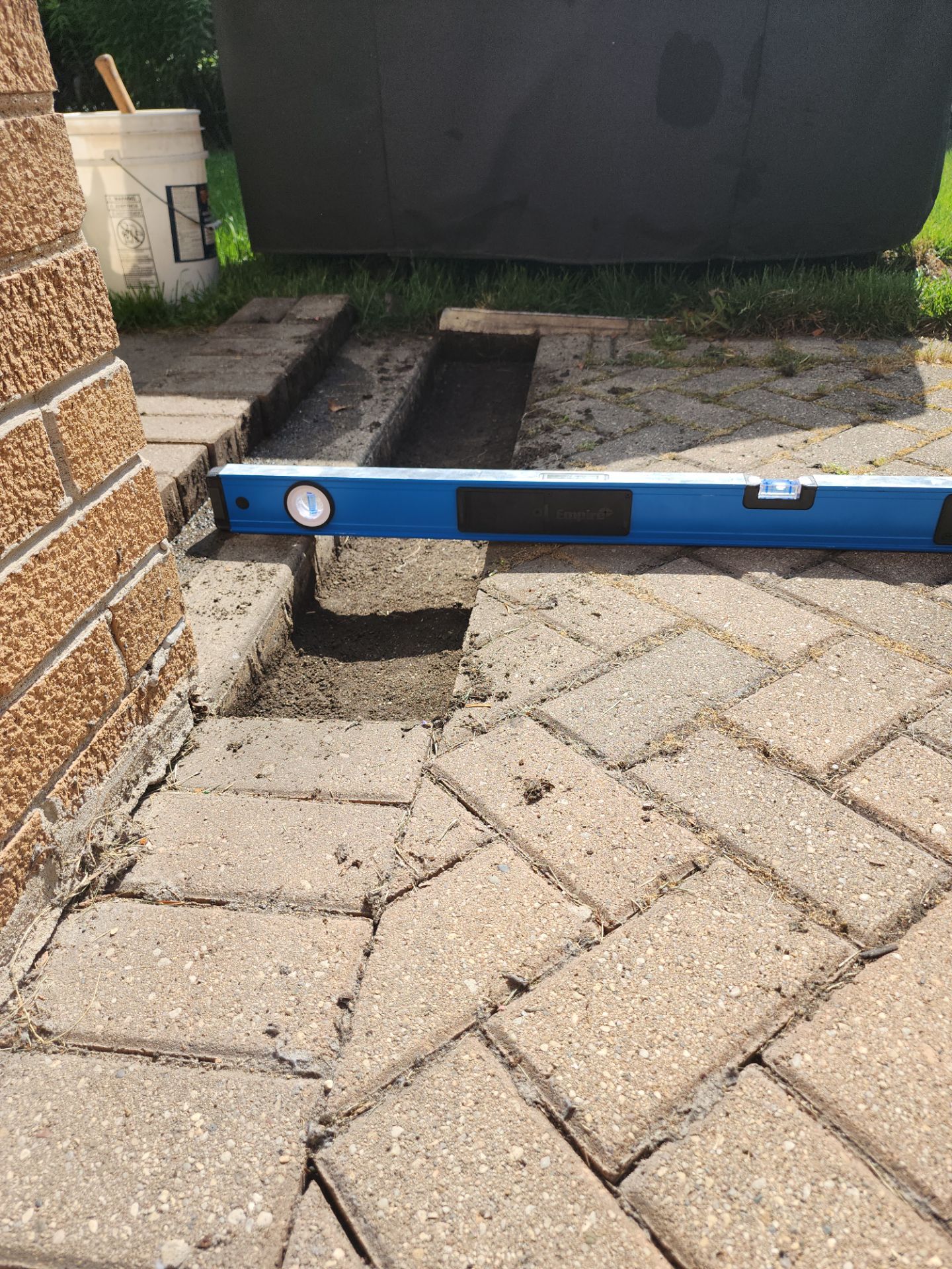 Brick paver cleaning  by Northern Power Washing LLC.