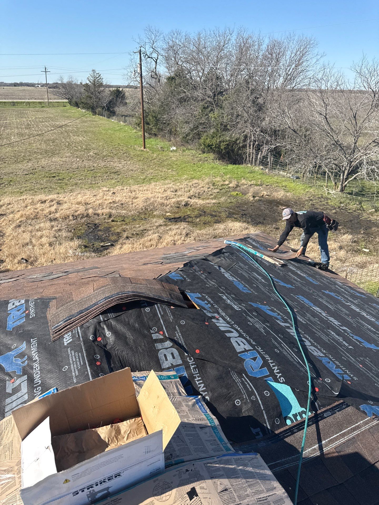 Project in Terrell by Rhino Roofing and General Contracting, LLC