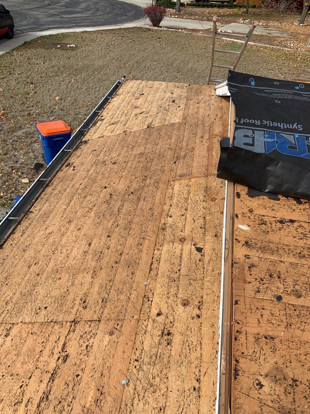 Boise single level low pitched roofing installation using Owens Corning in Teak by ID Roofing LLC