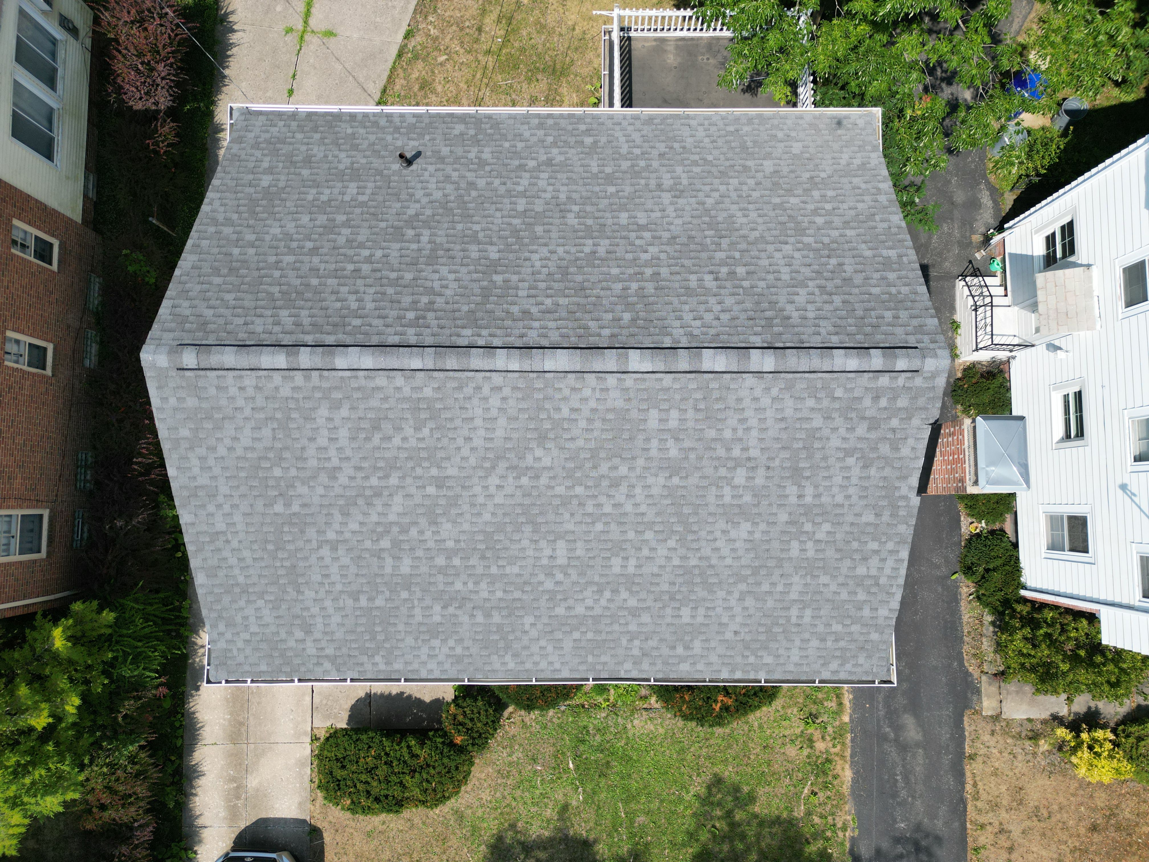 University heights small roof replacement by Atlas Roofing & Restoration