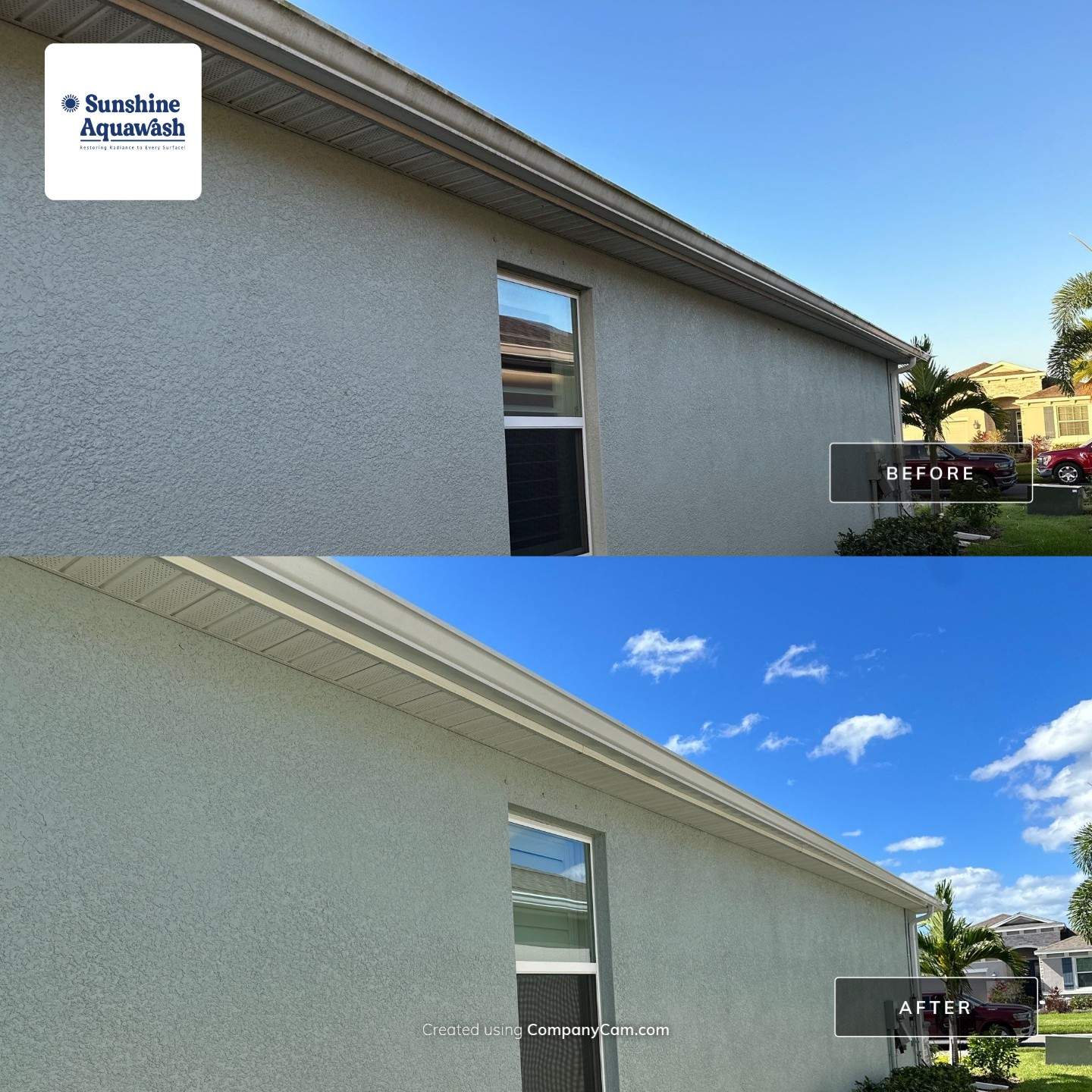 House Wash & Paver Driveway Cleaning in Trevesta Community, Palmetto, FL | Sunshine AquaWash by Sunshine AquaWash
