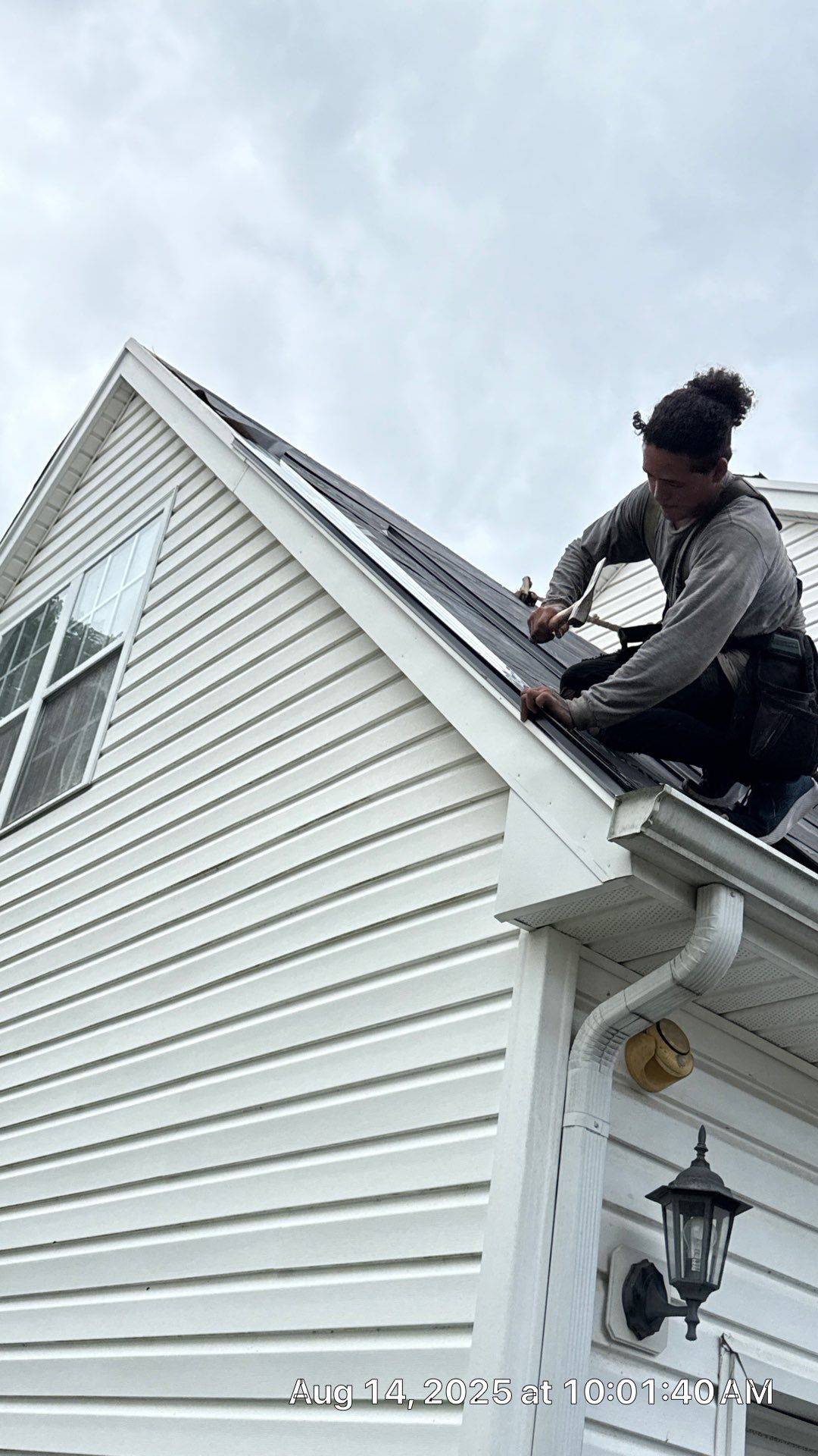 Roof, siding and gutter replacement by hail damage by Just Brilliant Restoration JBR
