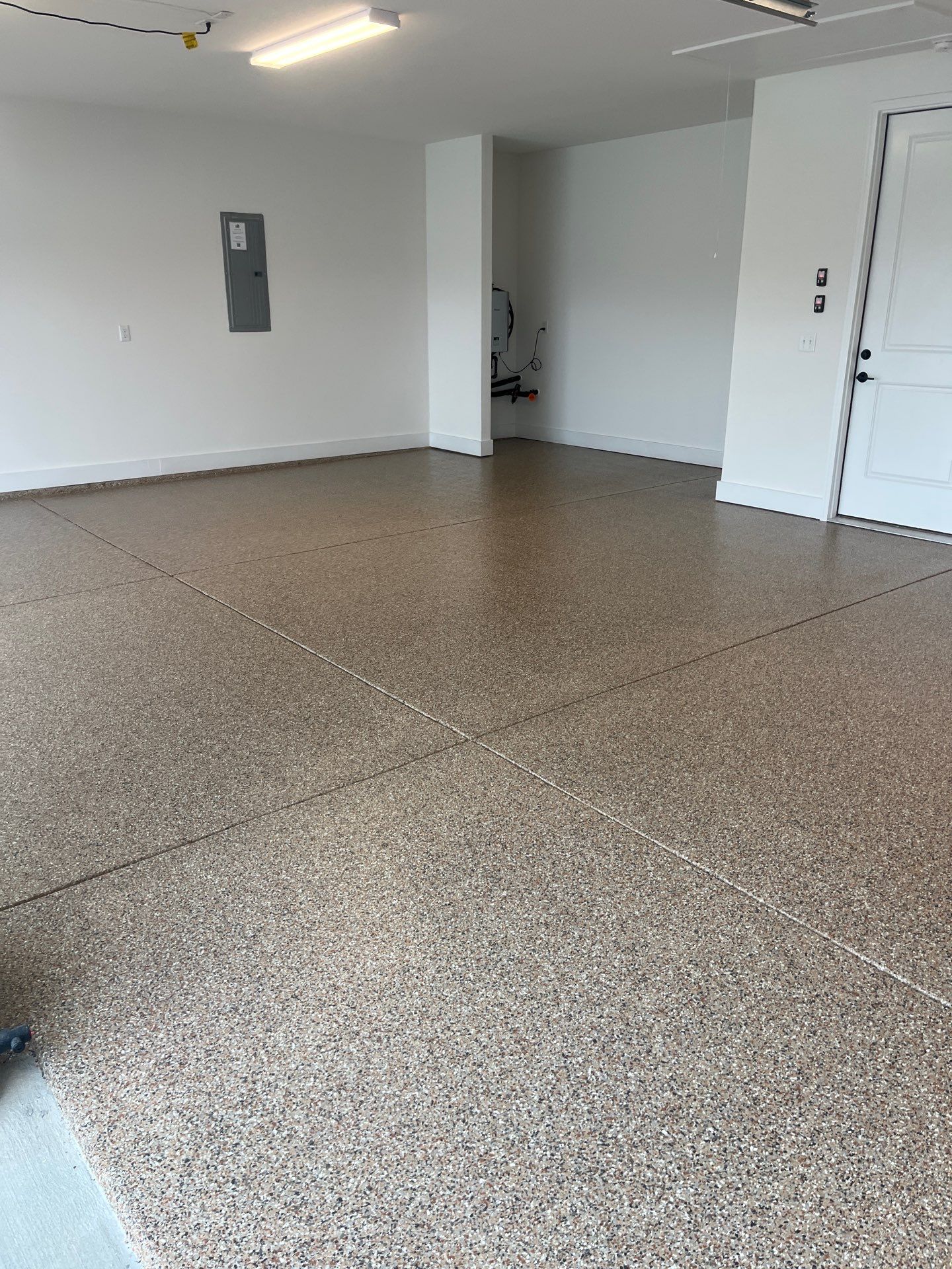 Garage Floor Coating using Waxwing by My Garage Floor Guys