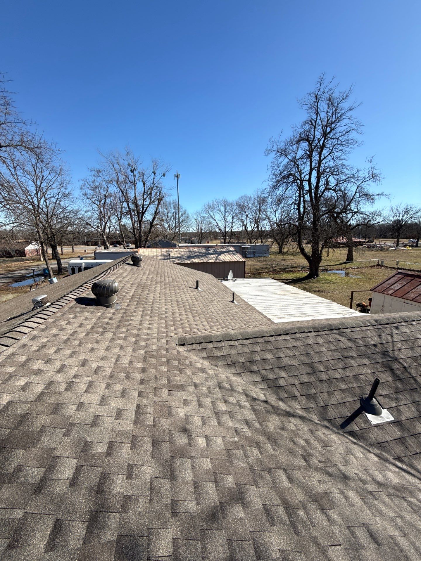 Replaced half roof. by In & Out Construction & Remodeling, LLC