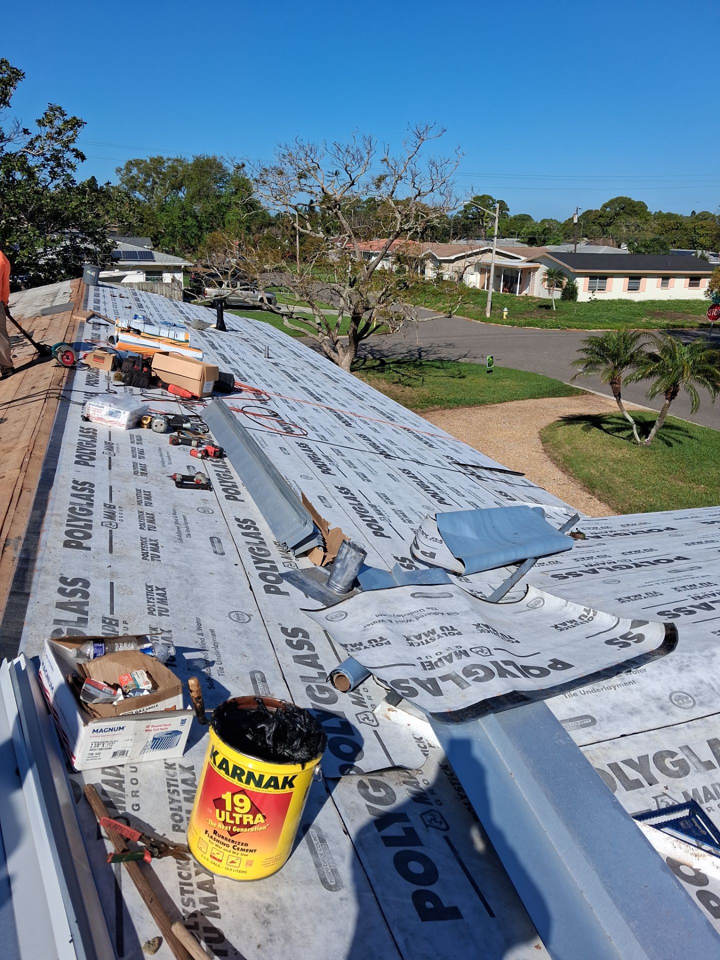 Project in St. Petersburg 33712 by Mitchell Roofing Company LLC 