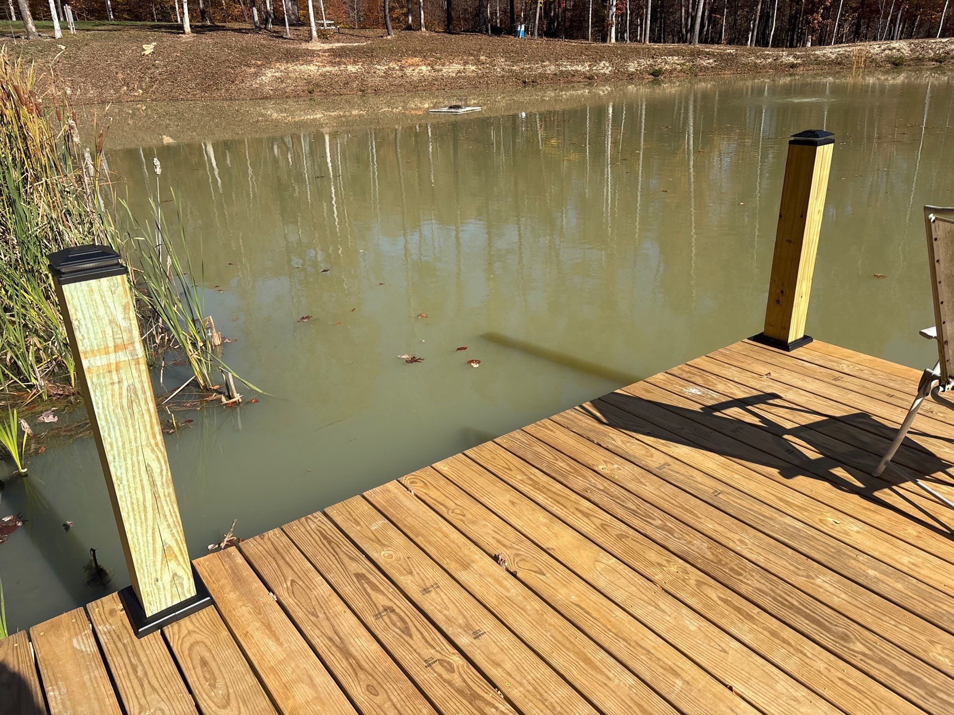 Wood Dock using Wood Sealant by DuraSeal