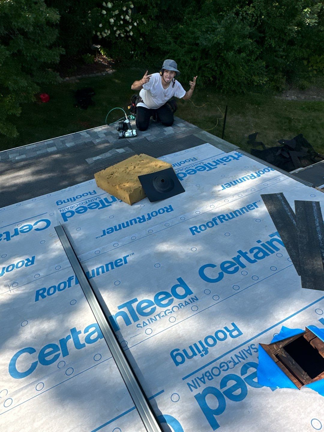 Project in Bloomfield Hills by Eave Roofing