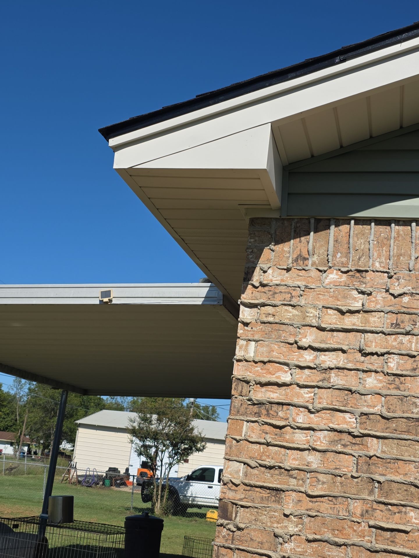 New roof & siding and interior repairs paid by insurance. Along with new roof sheathing.  by In & Out Construction & Remodeling, LLC