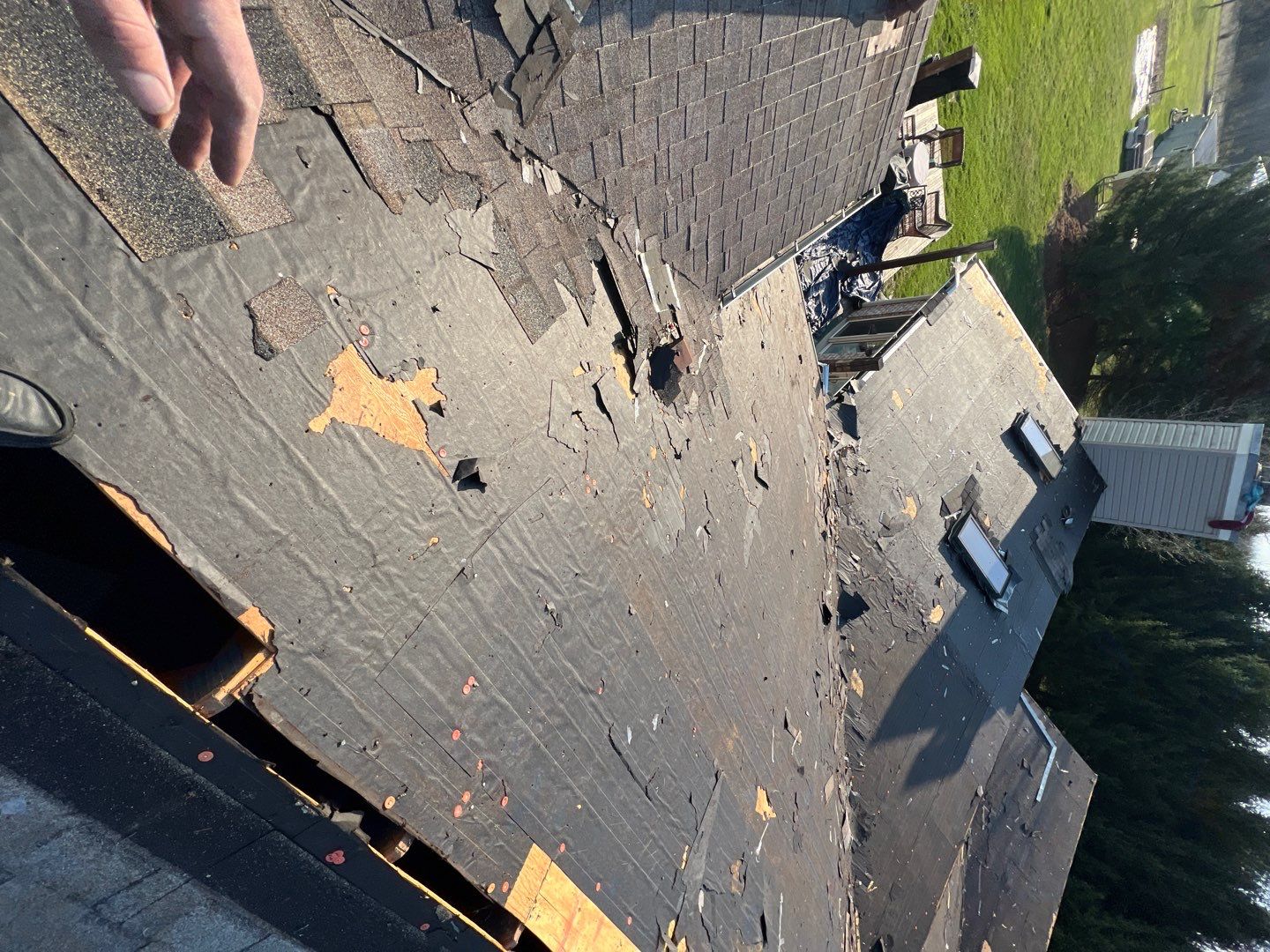 Residential Roofing Installation using Williamsburg Grey Duration Shingles by WIW Enterprises Inc