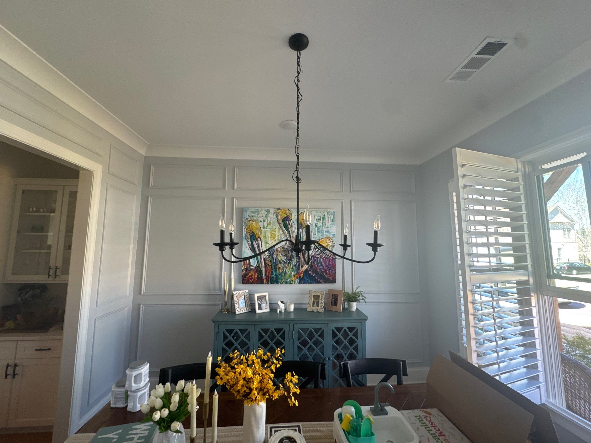 Custom Interior Painting and Board and Batten Installation in Acworth by Swift Home Renovations