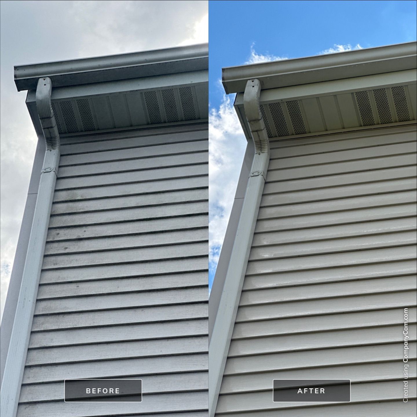 Project in Kenosha by Simmons Power & Soft Washing