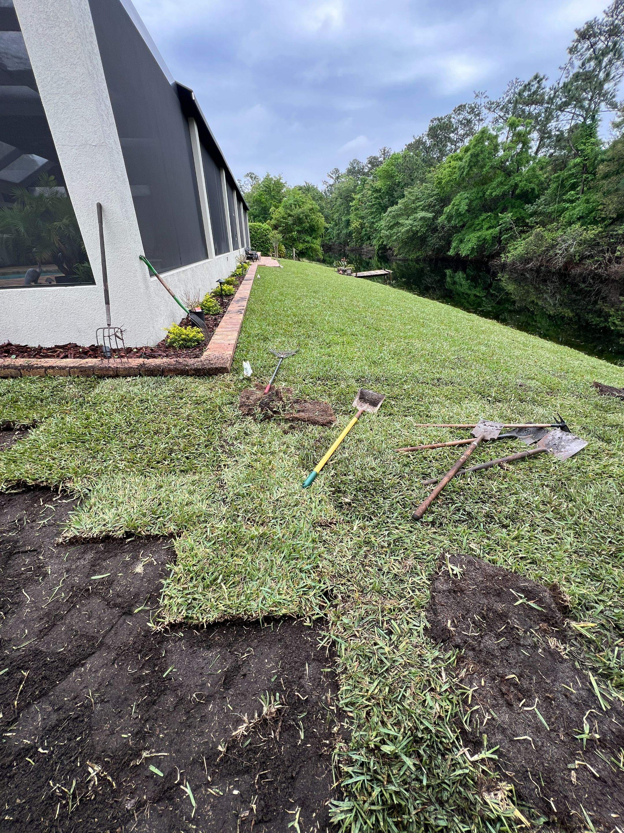 Sod Install | Deerwood Country Club by ProGreen Services