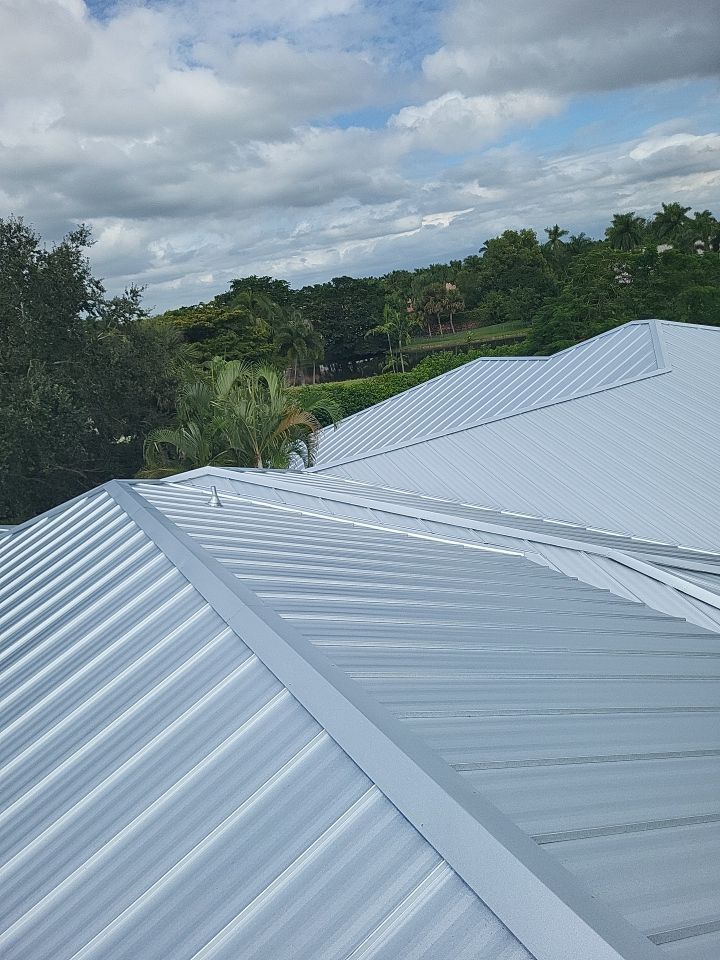 Residential Roofing Installation using Mil Finish-Unpainted by BLUES BROTHERS CONSTRUCTION CORP