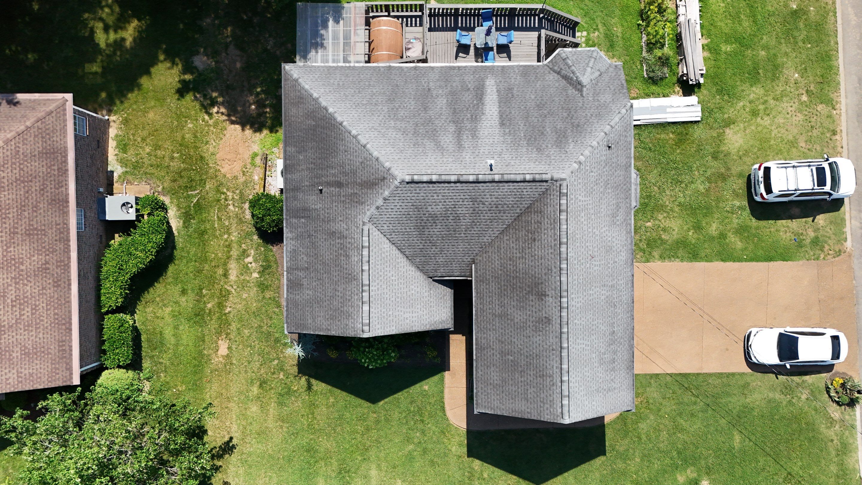 Charcoal Black Re-Roof by Royal House LLC