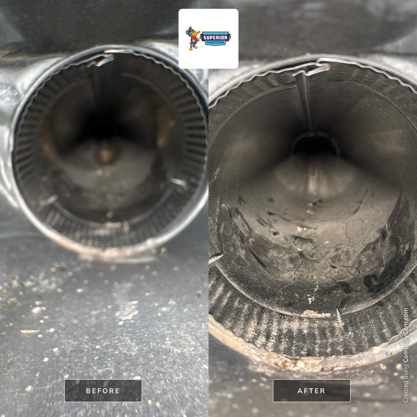 Air Duct Cleaning With a Vacuum Truck in Canfield, OH by Superior Air Duct Cleaning