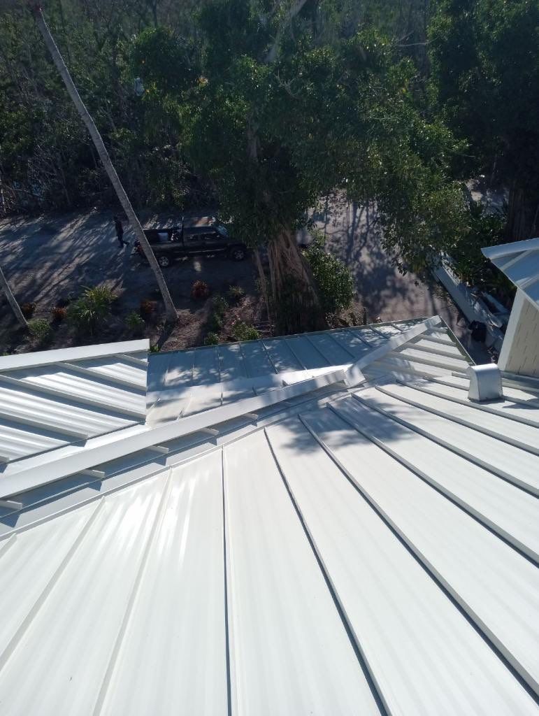 Sanibel Island Standing Seam Roof Replacement by Four Peaks Roofing