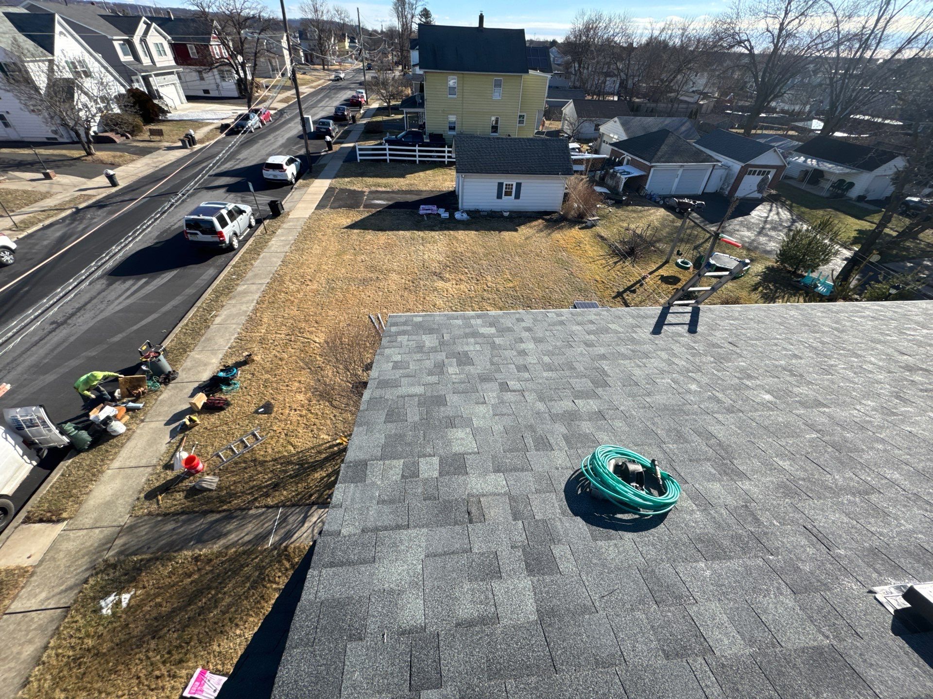 Estate Gray Shingles by Reimagine Roofing